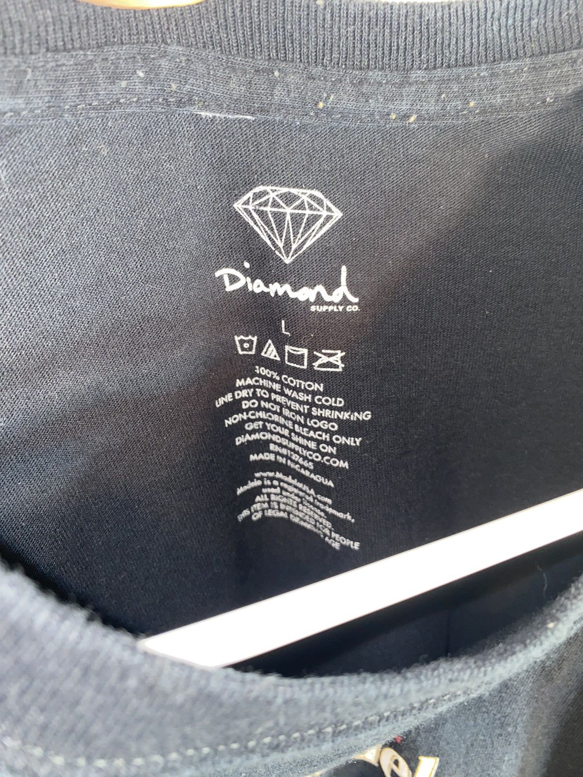 Diamond Supply Co. Diamond Supply Co. x Modelo T-Shirt Size US L / EU 52-54 / 3 - 4 Thumbnail