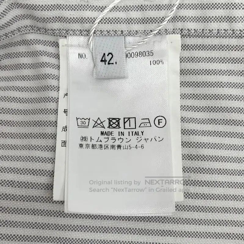 Thom Browne Thom Browne Striped Cotton Women's Shirt . Size XXS / US 00 / IT 34 - 6 Thumbnail