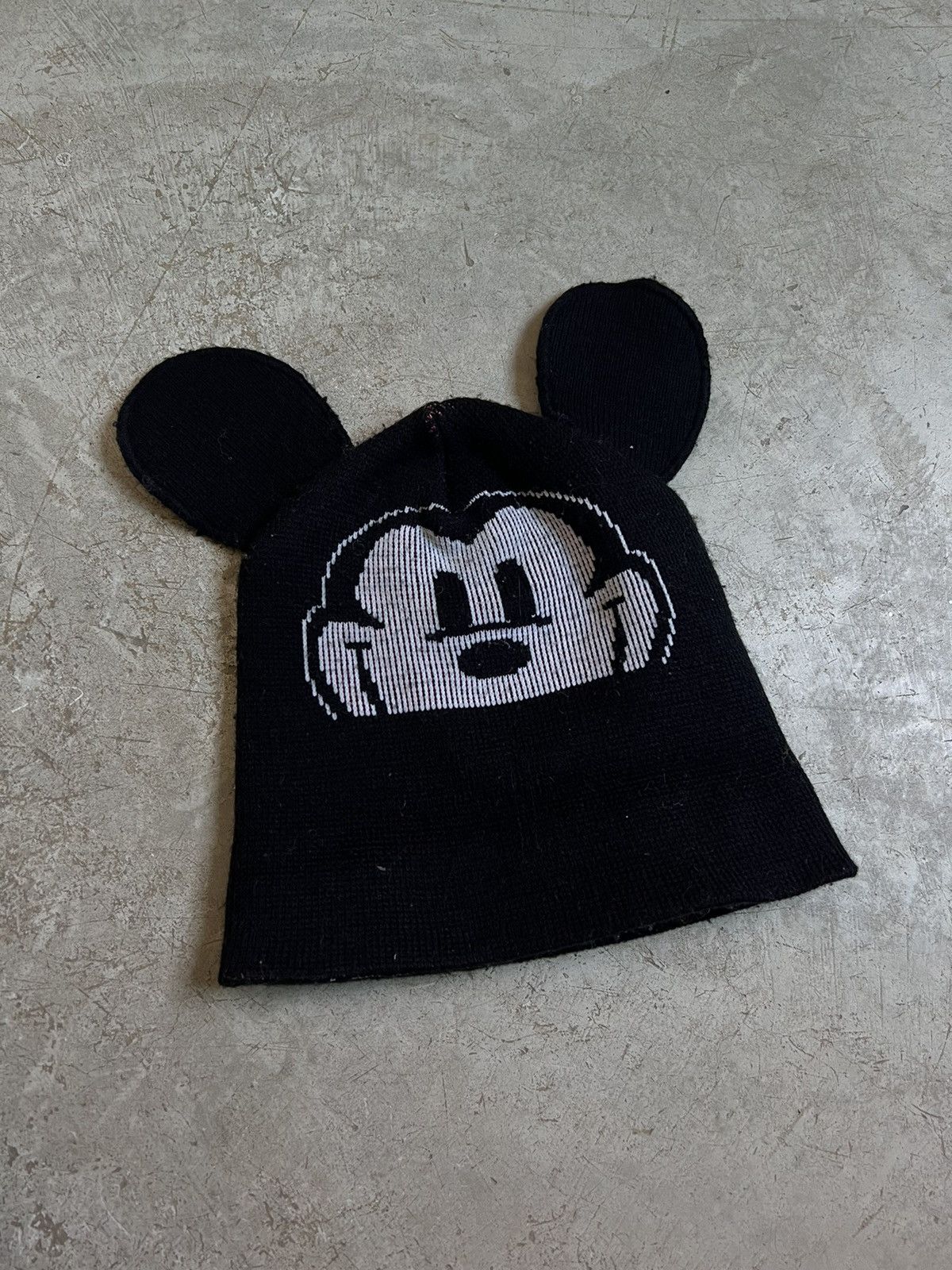 Japanese Brand × Vintage 😈 Vintage Devil Mickey Beanie Hat Size ONE SIZE - 5 Thumbnail