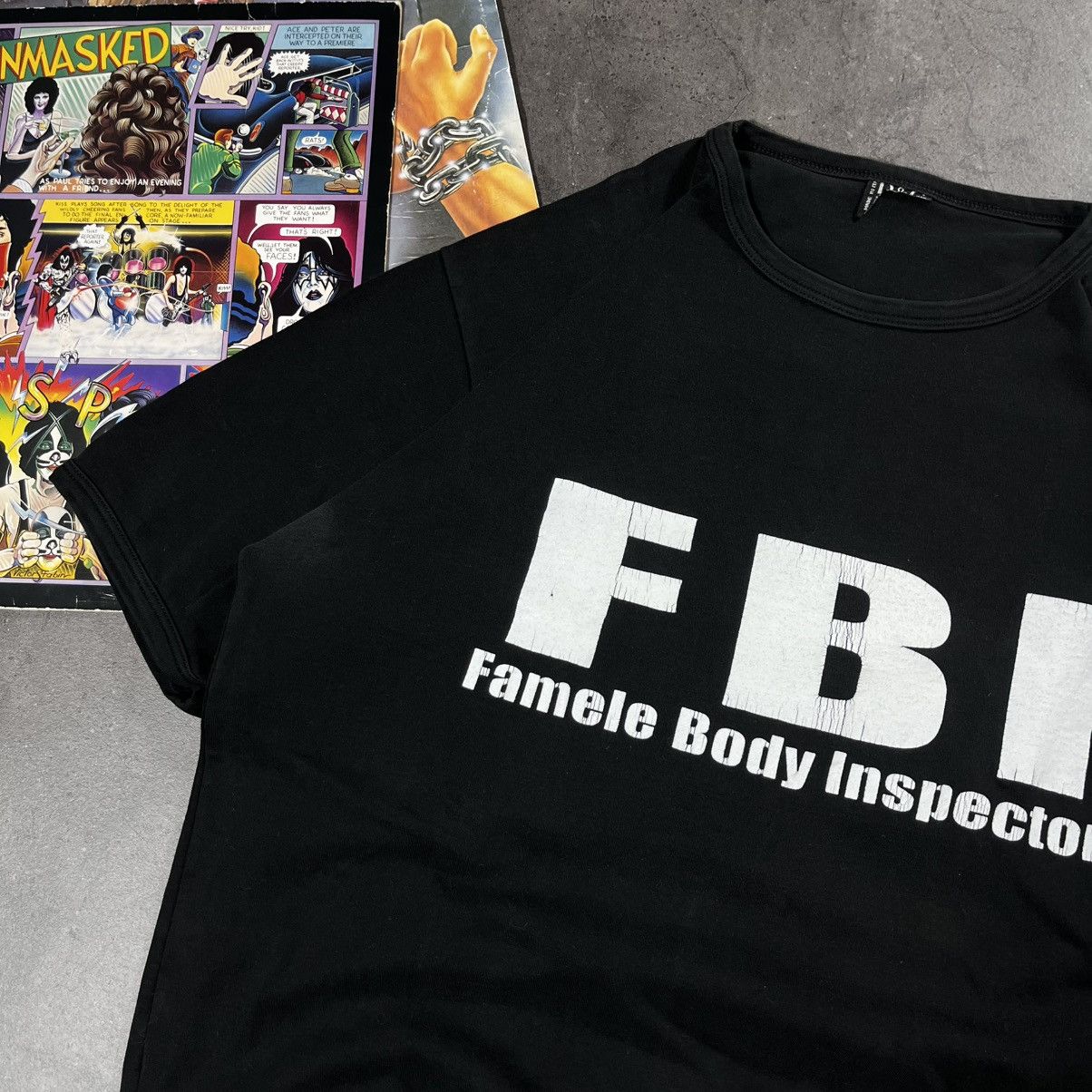 Sex Skateboards Vintage 00s Sex FBI Female Body Inspector Tshirt Tee Rare Size US M / EU 48-50 / 2 - 4 Thumbnail