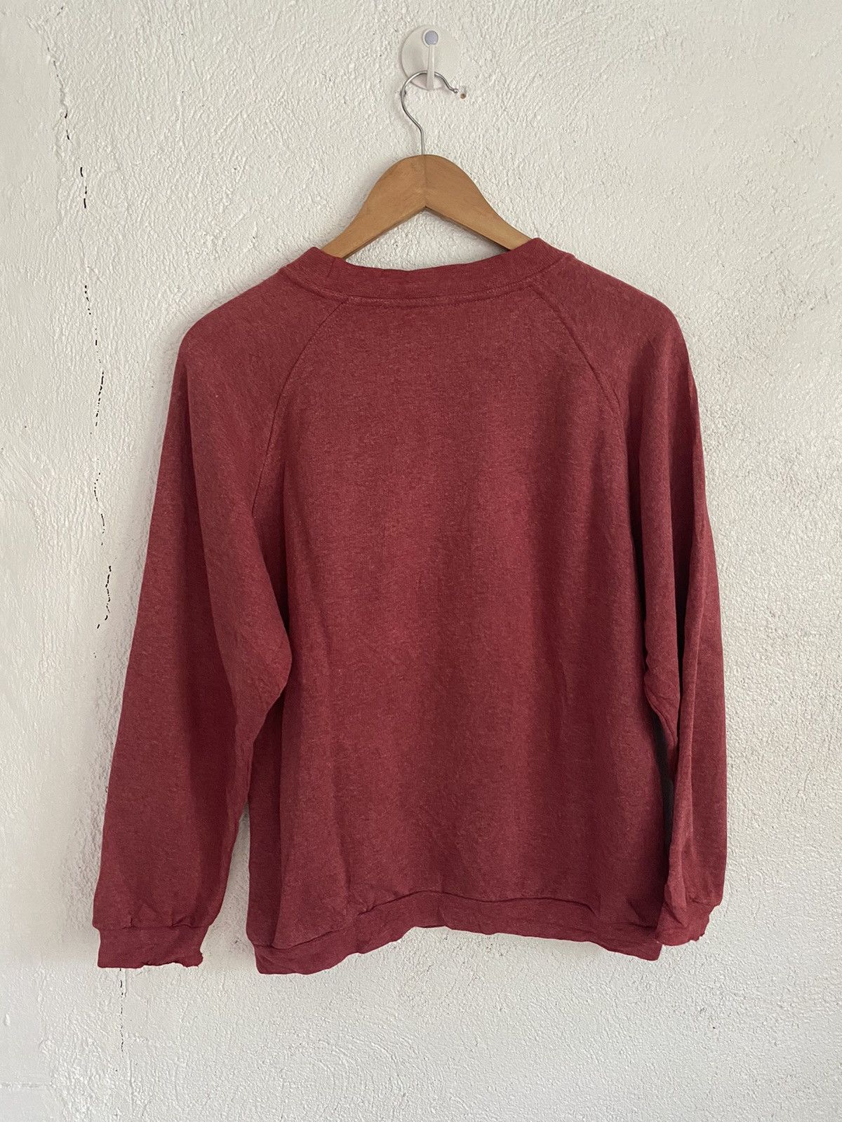 Yves Saint Laurent Vintage Yves Saint Laurent Embroidered Maroon Crewneck Size US S / EU 44-46 / 1 - 8 Thumbnail