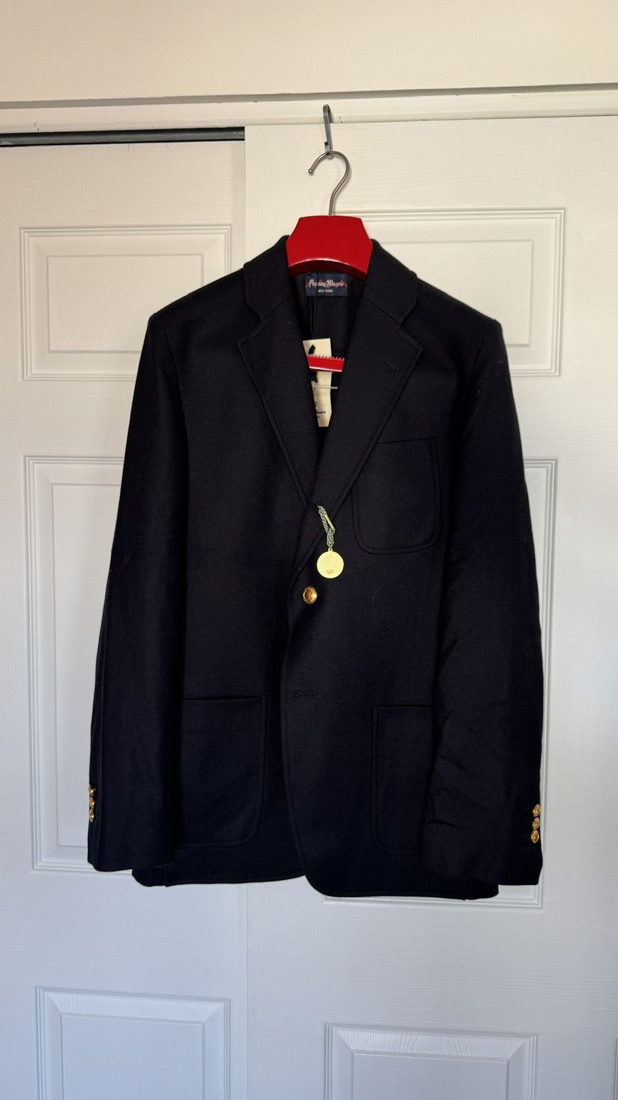 Rowing Blazers 40R Rowing Blazers Navy Wool Flannel Blazer Size 40R - 1 Thumbnail