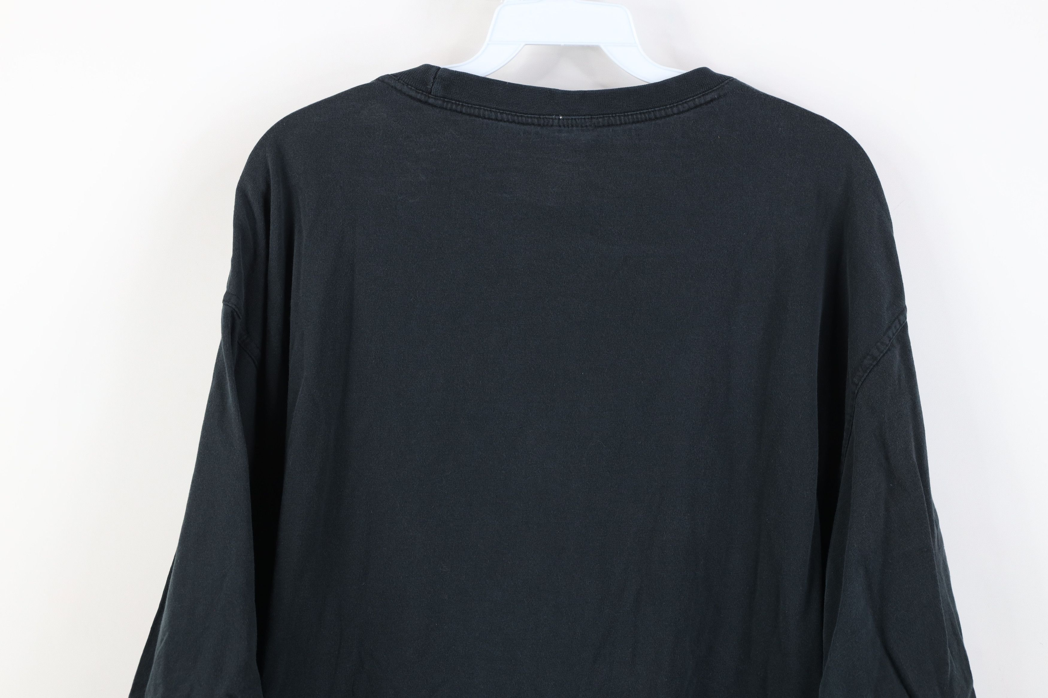 Levi's Vintage 90s Y2K Levis Spell Out Baggy Fit T-Shirt Black Size US L / EU 52-54 / 3 - 14 Thumbnail