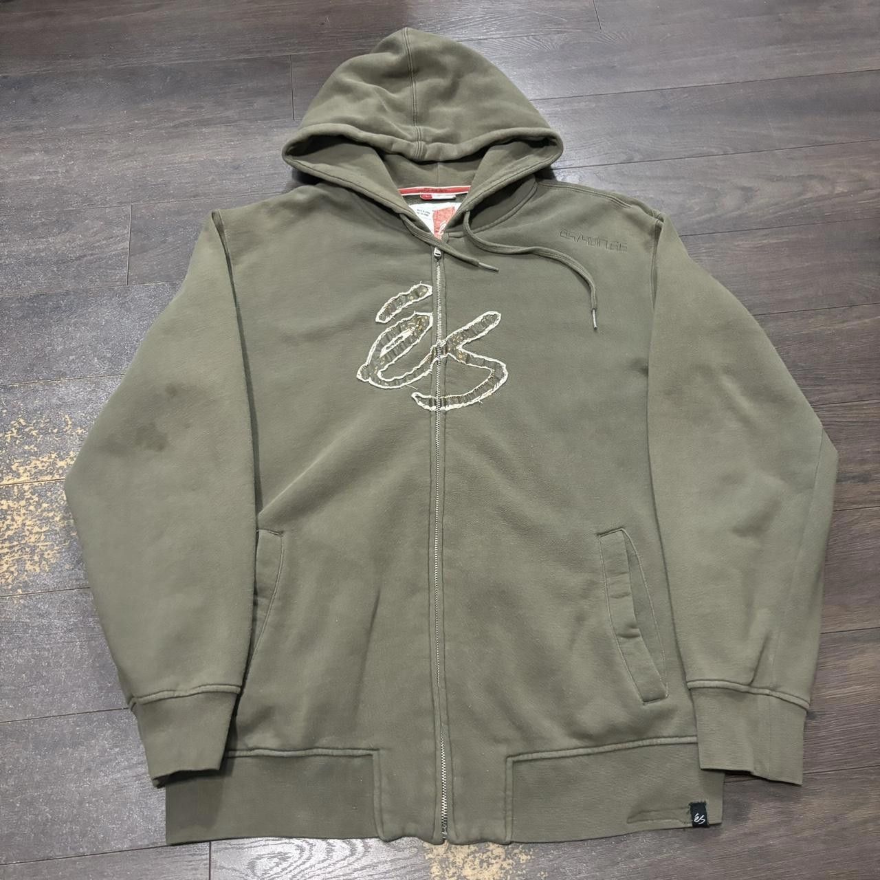 Designer Vintage es skateboards zip up hoodie 00s L Size US L / EU 52-54 / 3 - 3 Thumbnail