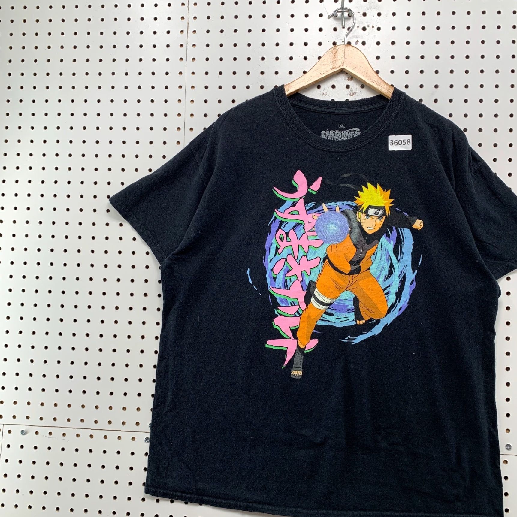 Vintage VINTAGE Naruto Shippuden Anime T-Shirt Mens XL Black Short Sleeve 90s Size US XL / EU 56 / 4 - 3 Thumbnail