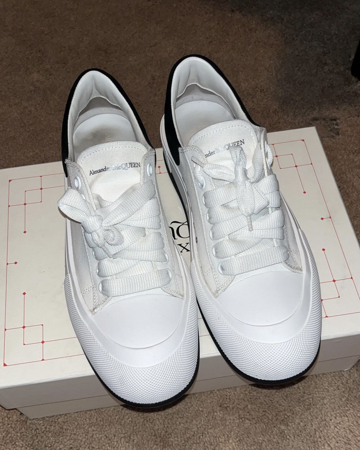 Alexander McQueen Alexander McQueen Deck Plimsol Size US 11 / EU 44 - 1 Thumbnail