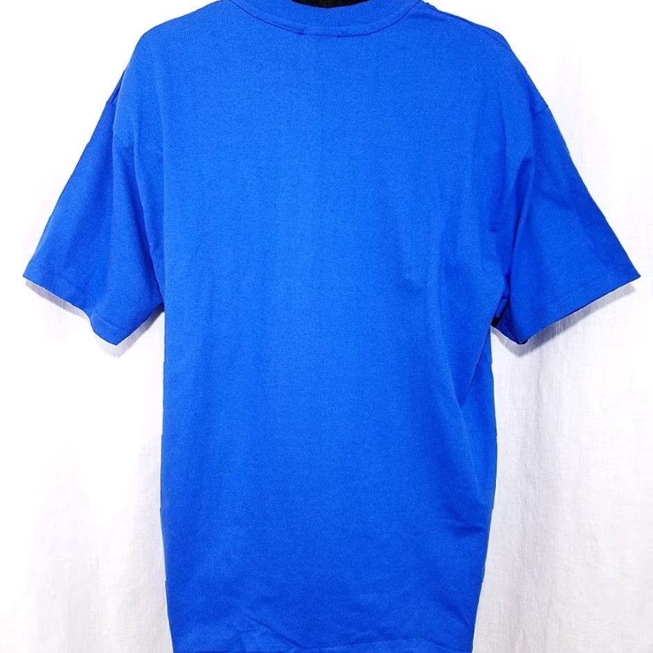 Hanes VINTAGE Hanes T-Shirt Mens XL Blue Las Vegas 90s Sunset Casino Toms Graphic Tee Casual Made In USA Size US XL / EU 56 / 4 - 3 Thumbnail
