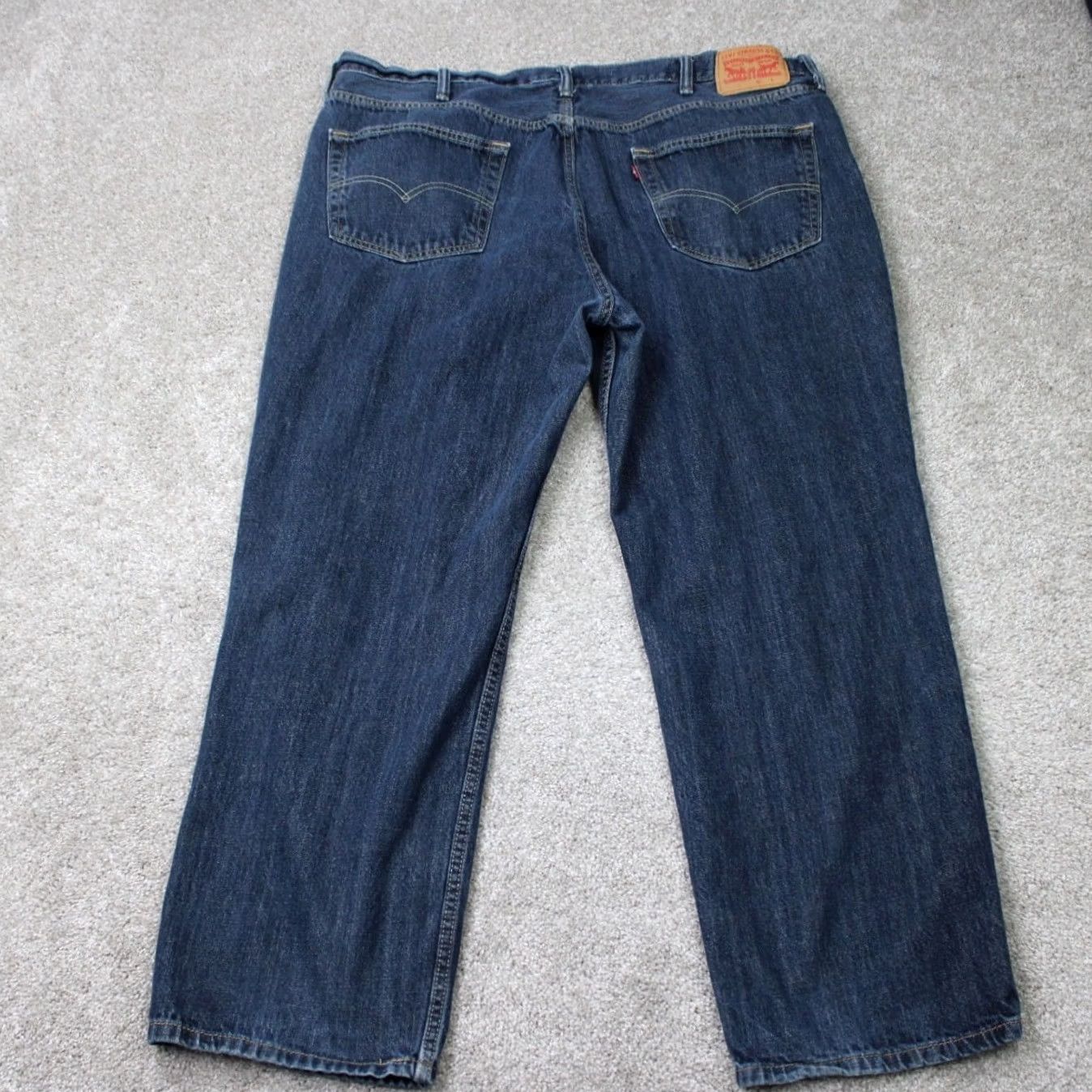Levi's Levi's 550 Jeans Mens 46x30 Blue Relaxed Fit 100% Cotton Denim 5-Pocket Regular Size MENS Jeans Size US 30 / EU 46 - 6 Thumbnail