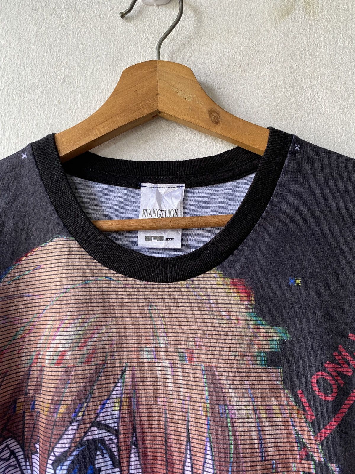 Anime × Japanese Brand Vintage Anime Japan Nerv Evangelion Fullprint Shirt Size US L / EU 52-54 / 3 - 11 Thumbnail