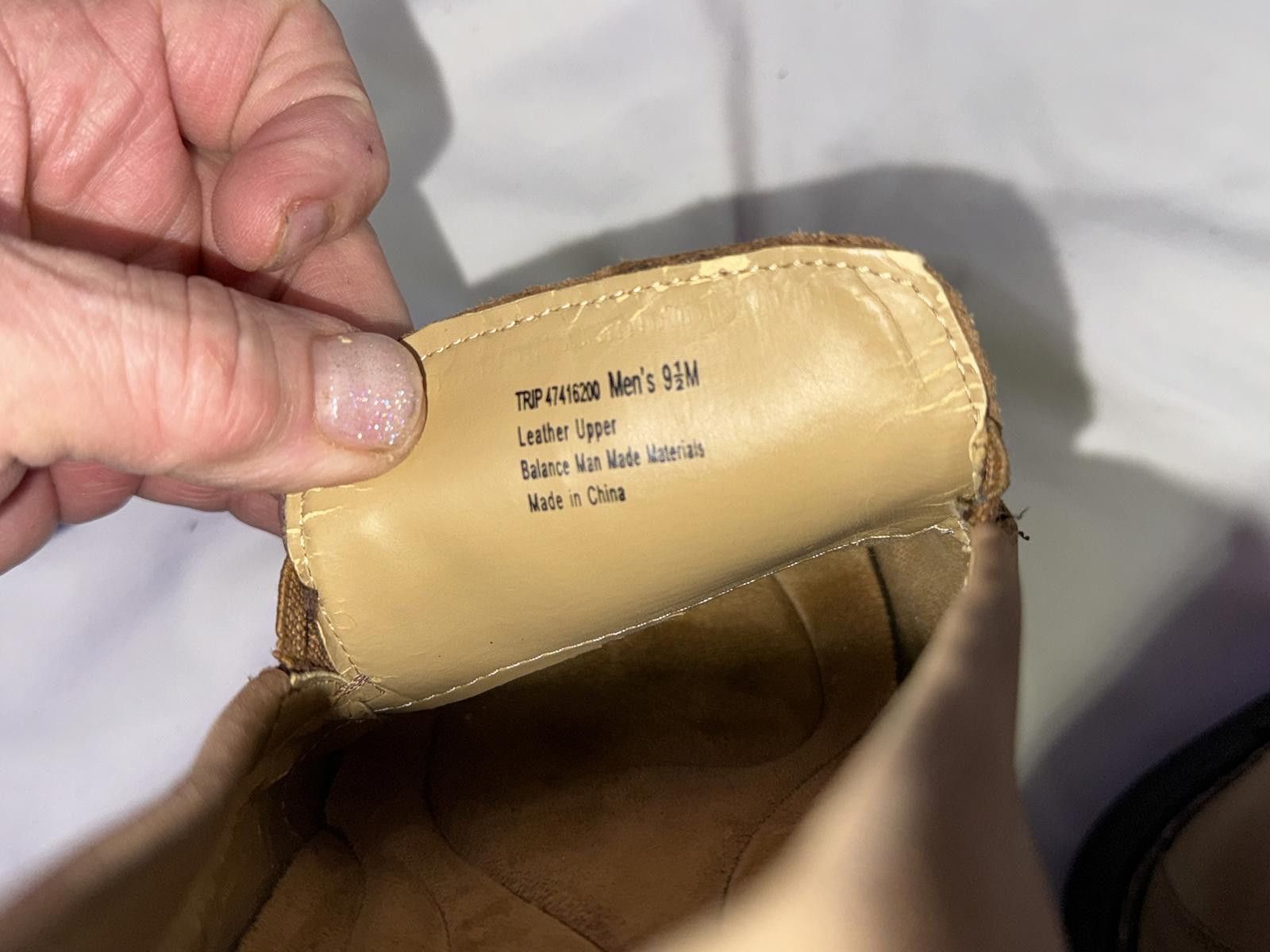 Designer Dr Scholls Men's Tan Slip On Loafers Size 9.5M Size US 9.5 / EU 42-43 - 2 Thumbnail