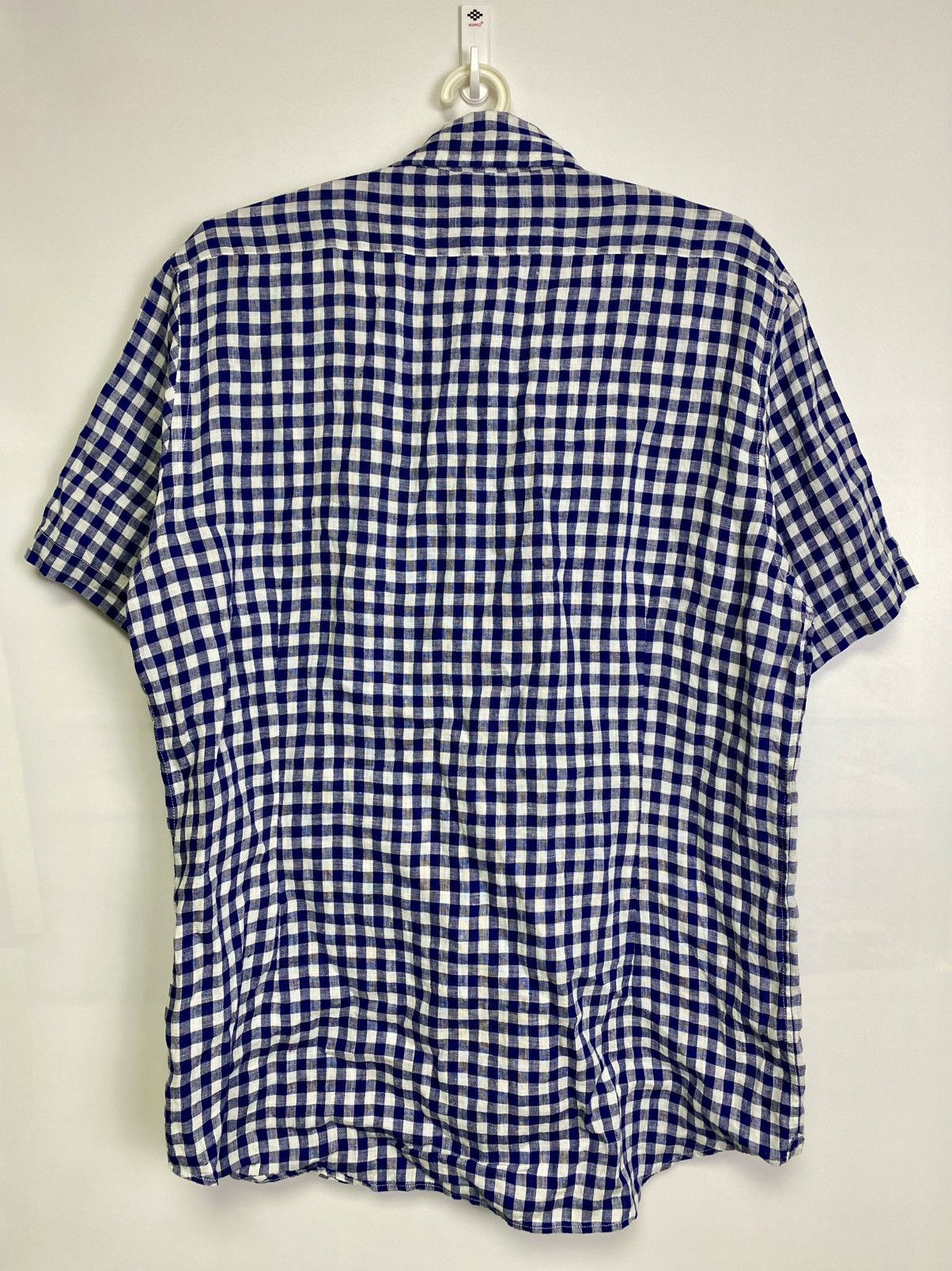 Nigel Cabourn Nigel Carbourn Linen Plaid Shirt Size US M / EU 48-50 / 2 - 6 Thumbnail