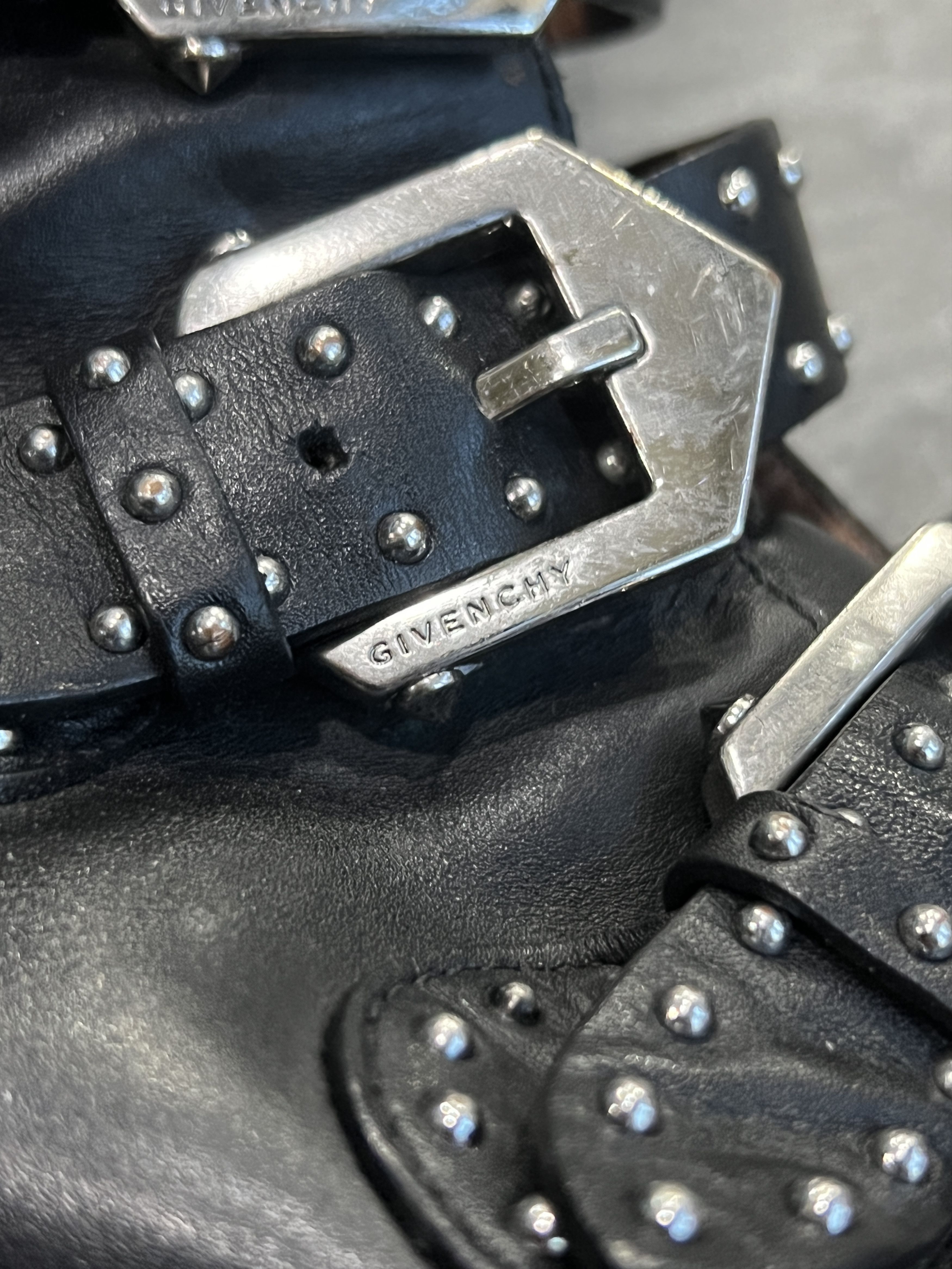 Givenchy Givenchy Studded Multi Buckle Harness Boots 41 Size US 8 / EU 41 - 7 Thumbnail
