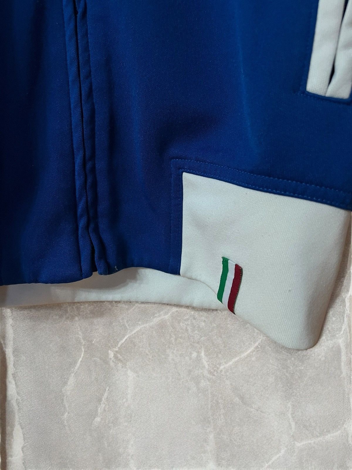 Nike × Vintage NIKE Italy "AZZURRI ULTRAS TRACK Jacket soccer National Team Size US S / EU 44-46 / 1 - 11 Thumbnail
