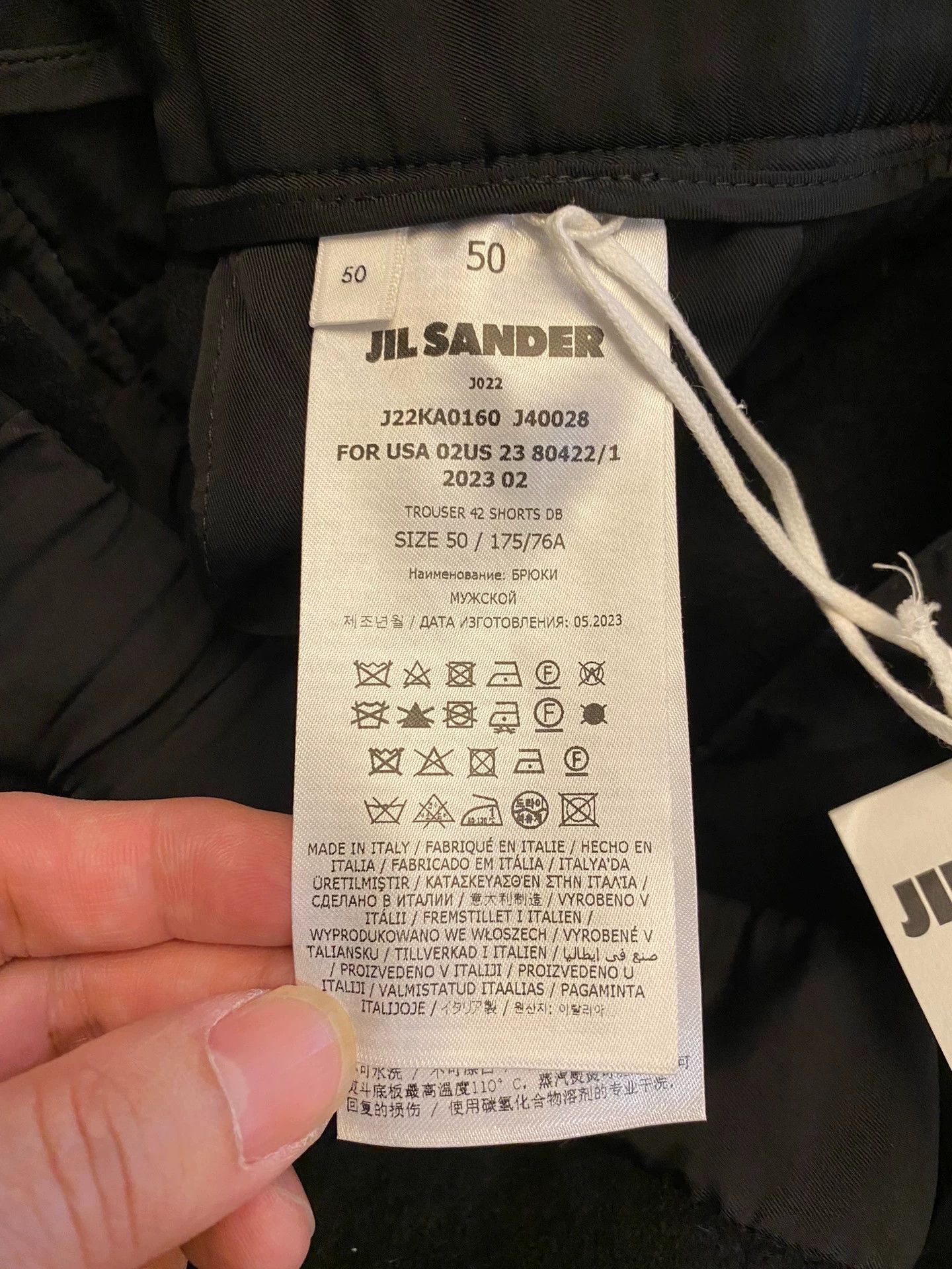 Jil Sander JIL SANDER Virgin Wool & Angora Short Pants Size 50 Size US 34 / EU 50 - 5 Thumbnail
