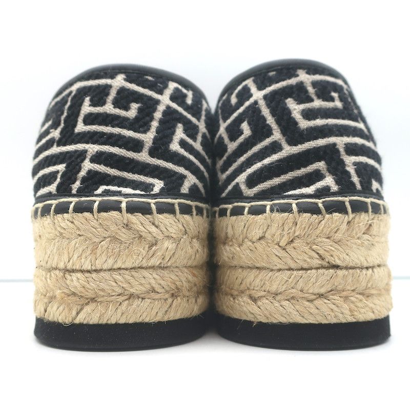 Balmain Balmain Alex Platform Espadrilles PB Labyrinth Size 42 NEW Size US 12 / IT 42 - 7 Thumbnail