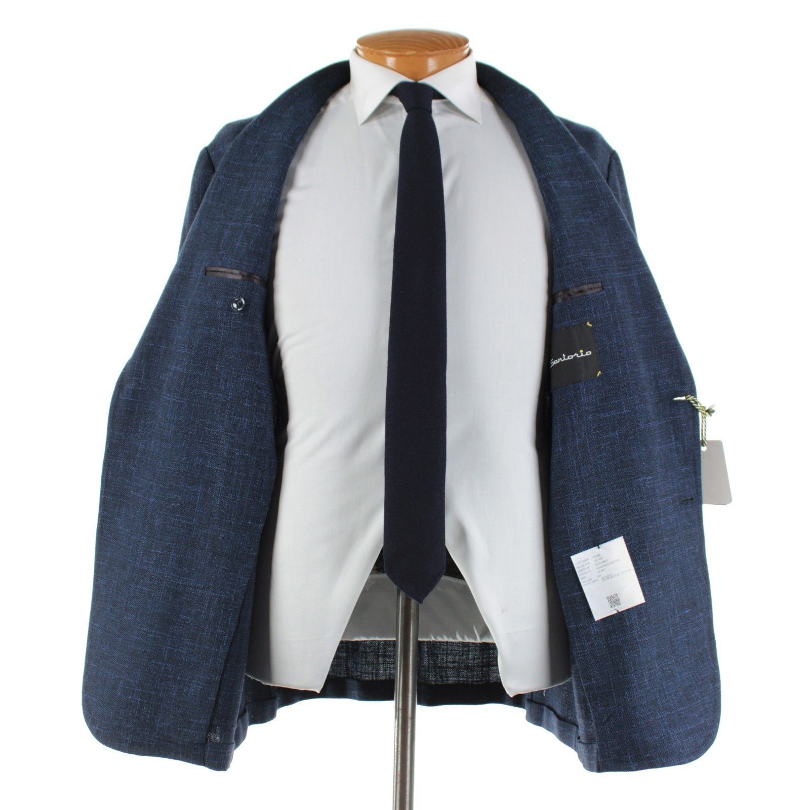 SARTORIO Sartorio Sport Coat Size 50 Regular US in Blue Size 50R - 6 Thumbnail
