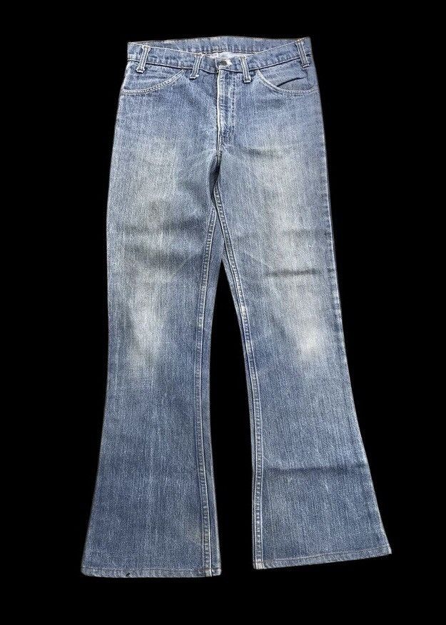 Levi's FLARED‼️‼️VINTAGE 70s LEVIS 646 ORANGE TAB Size US 31 - 1 Thumbnail