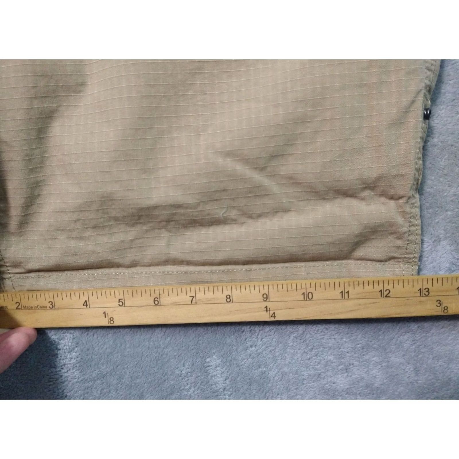 Carhartt Carhartt Shorts Womens 18 Beige Force Rugged Flex Ripstop Work Original Fit Short, Casual, Workwear, 18, Beige, Carhartt, Womens, 9 In inseam Size 40" / US 18 - 6 Thumbnail