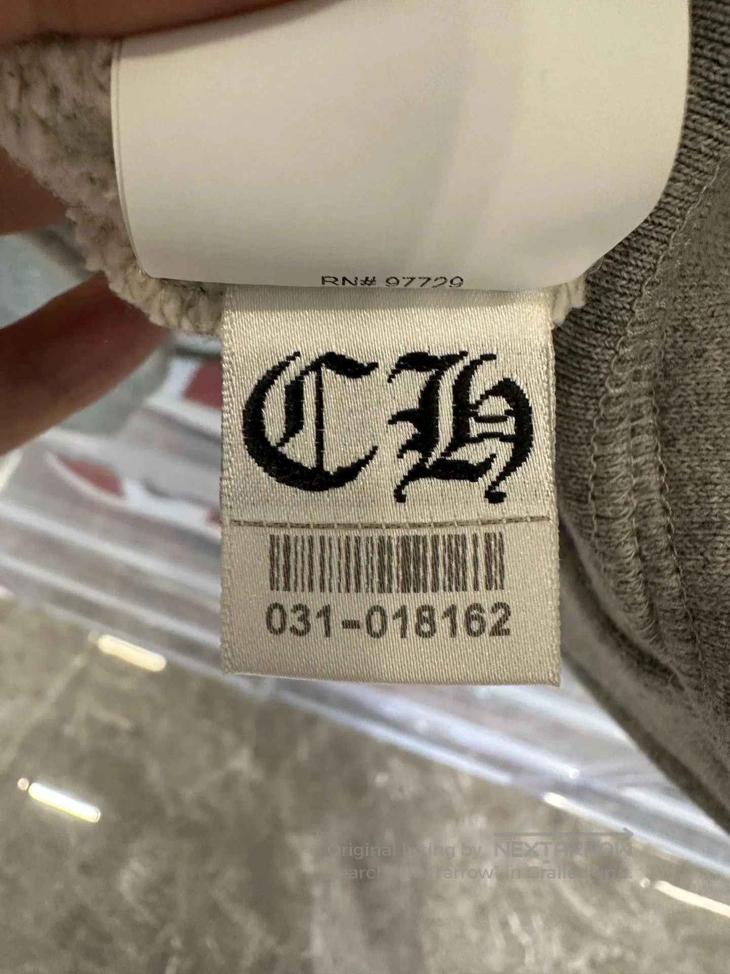 Chrome Hearts chrome hearts gray zip-up hoodie with logo. Size US XXL / EU 58 / 5 - 3 Thumbnail