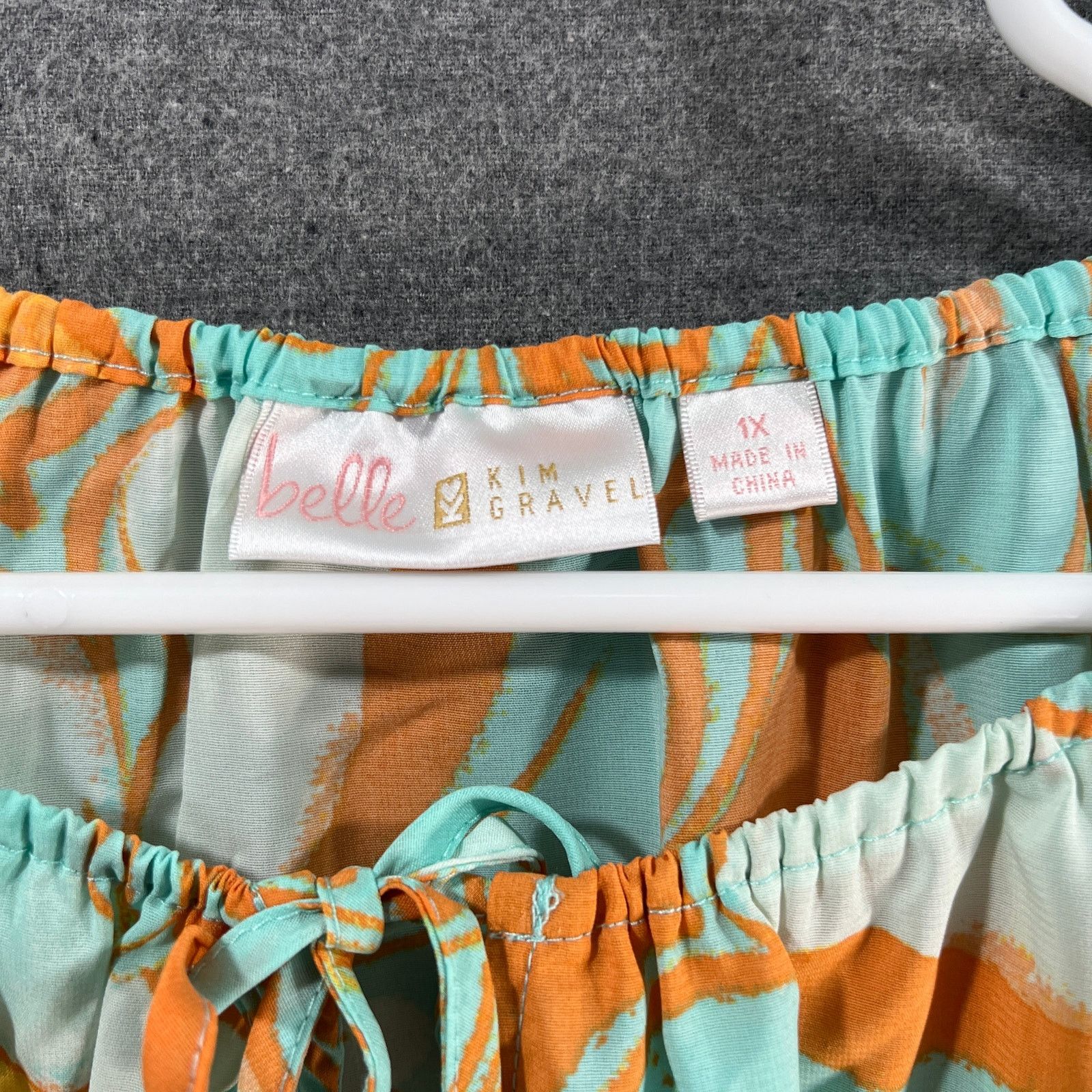 Other Belle by Kim Gravel Tropical Pop Balloon 3/4 Sleeve Size XL / US 12-14 / IT 48-50 - 3 Thumbnail
