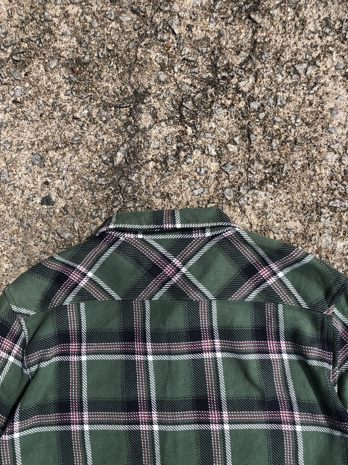 Vintage × Zara Zara Double Pocket Plaid Relaxed Fit Flannel Size US L / EU 52-54 / 3 - 11 Thumbnail