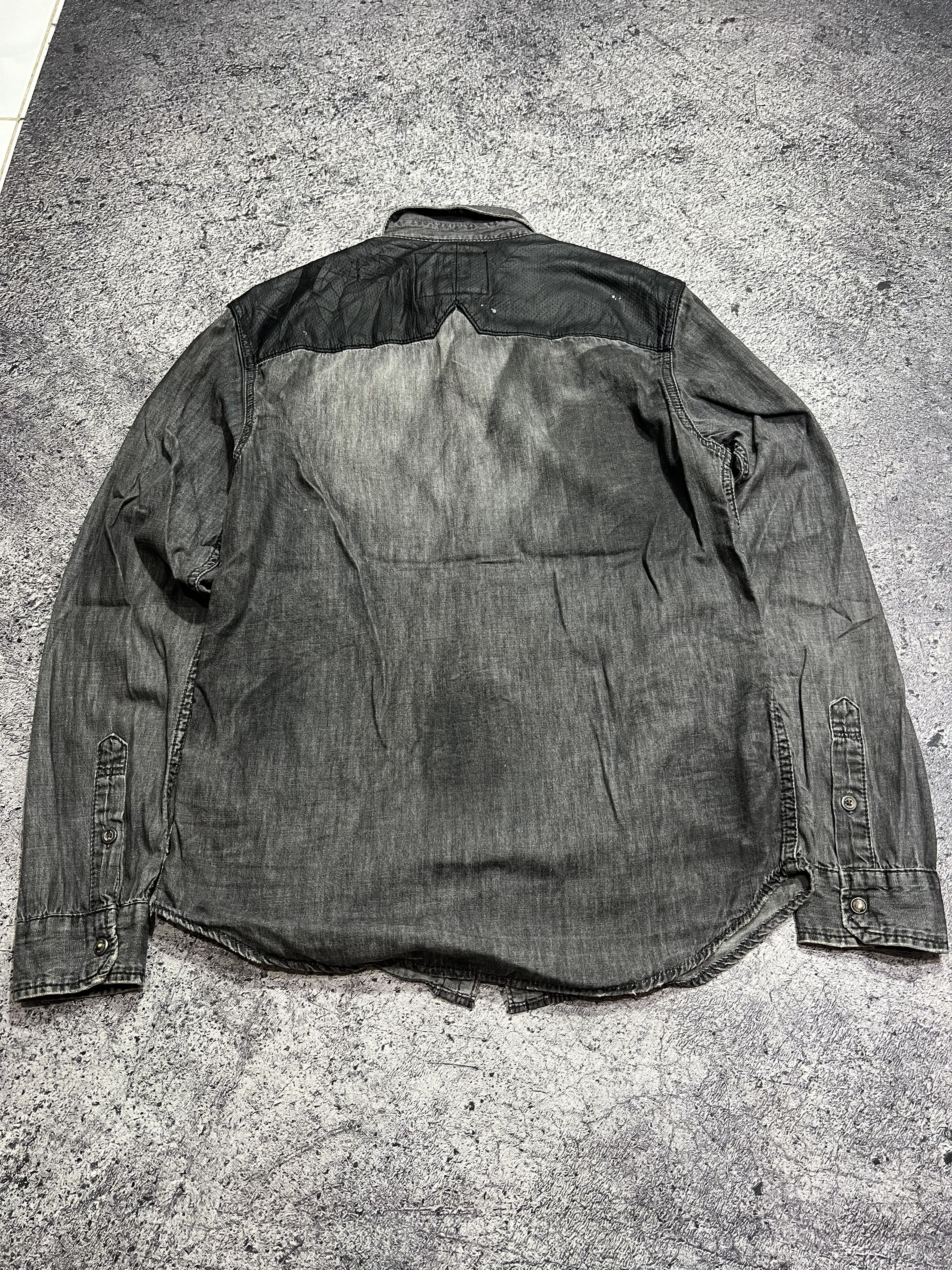 Japanese Brand 2000s Archival Hysteric Raf Knee Hybrid Shirt y2k Lgb Ifsix Size US M / EU 48-50 / 2 - 4 Thumbnail