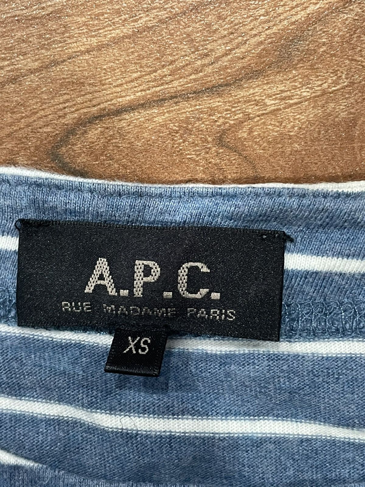 A.P.C. A.P.C stripes Tshirt Size XS / US 0-2 / IT 36-38 - 3 Thumbnail