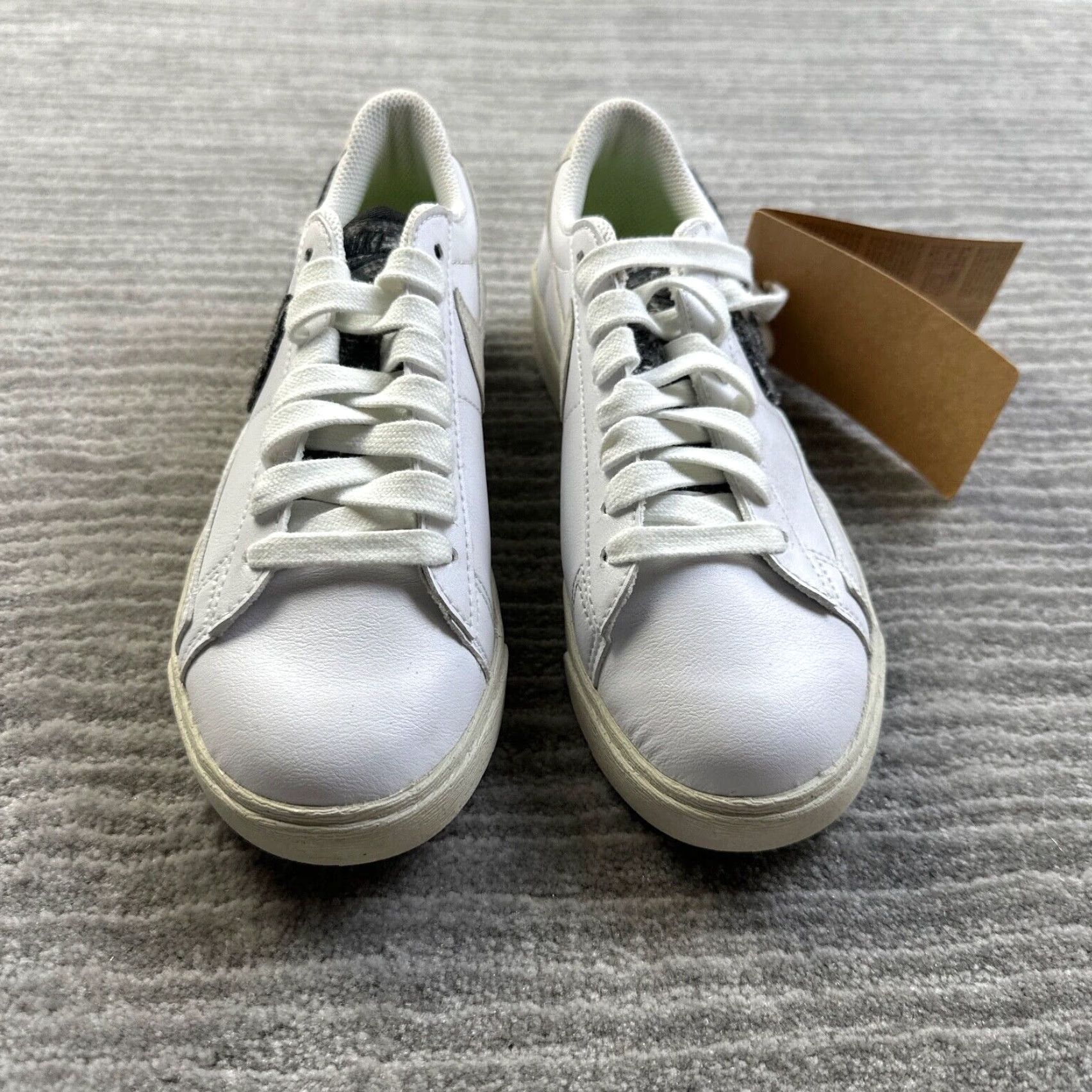 Nike Nike Blazer Low SE Shoe Womens 6 White Black 2021 Recycled Wool Pack Size M / US 6-8 / IT 42-44 - 5 Thumbnail