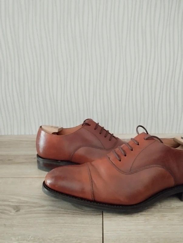 Loake Loake Archway Mahogany Oxford shoes size 9 43 Size US 10 / EU 43 - 4 Thumbnail