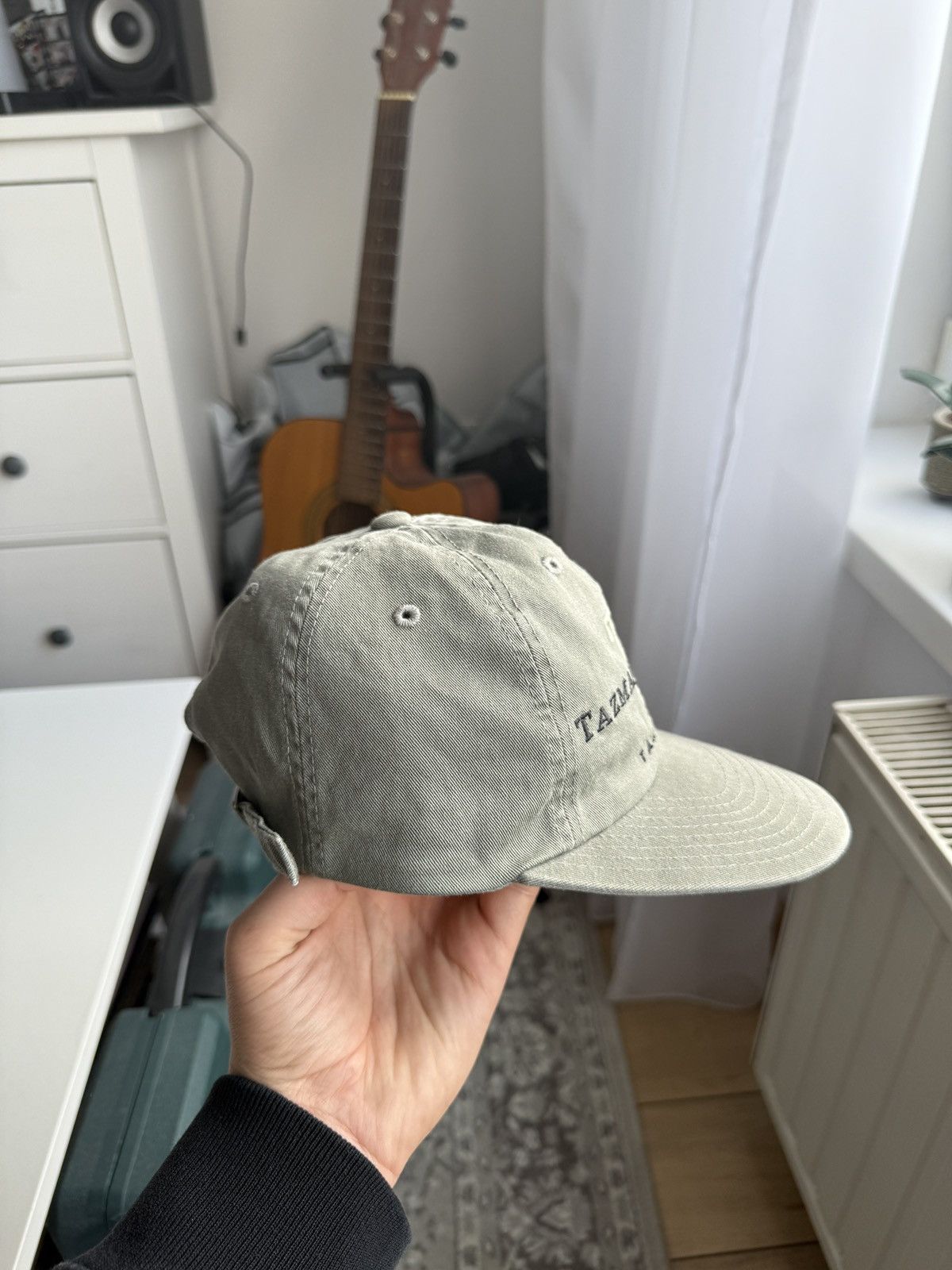 Vintage × Warner Bros Vintage 90s Warner Bros Tanzanian devil khaki cap retro usa Size ONE SIZE - 3 Thumbnail