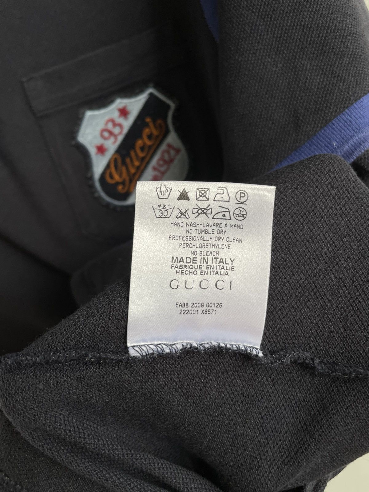 Gucci Gucci Cotton Black Polo Shirt T Shirt Tee Logo Patched Size US XXL / EU 58 / 5 - 15 Thumbnail