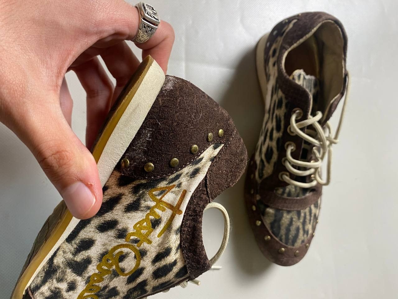 Just Cavalli Vintage Just Cavalli Suede Sneakers Size US 6 / IT 36 - 5 Thumbnail