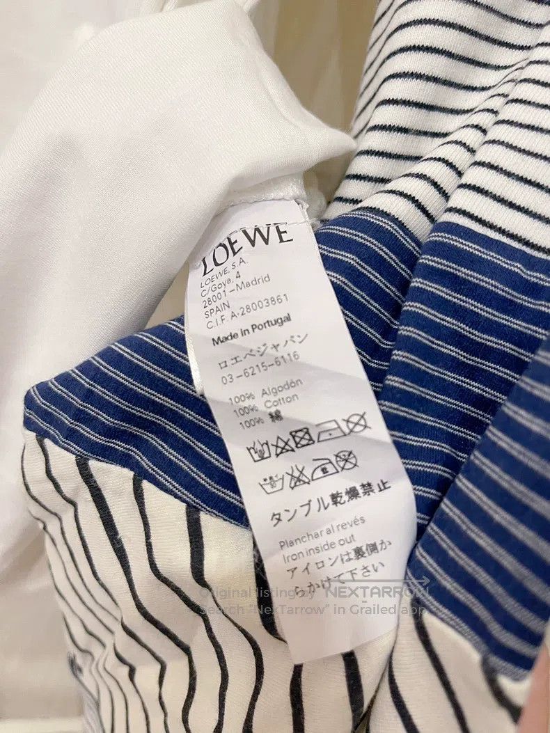 Loewe Loewe Striped Color Block T-Shirt Size M / US 6-8 / IT 42-44 - 6 Thumbnail