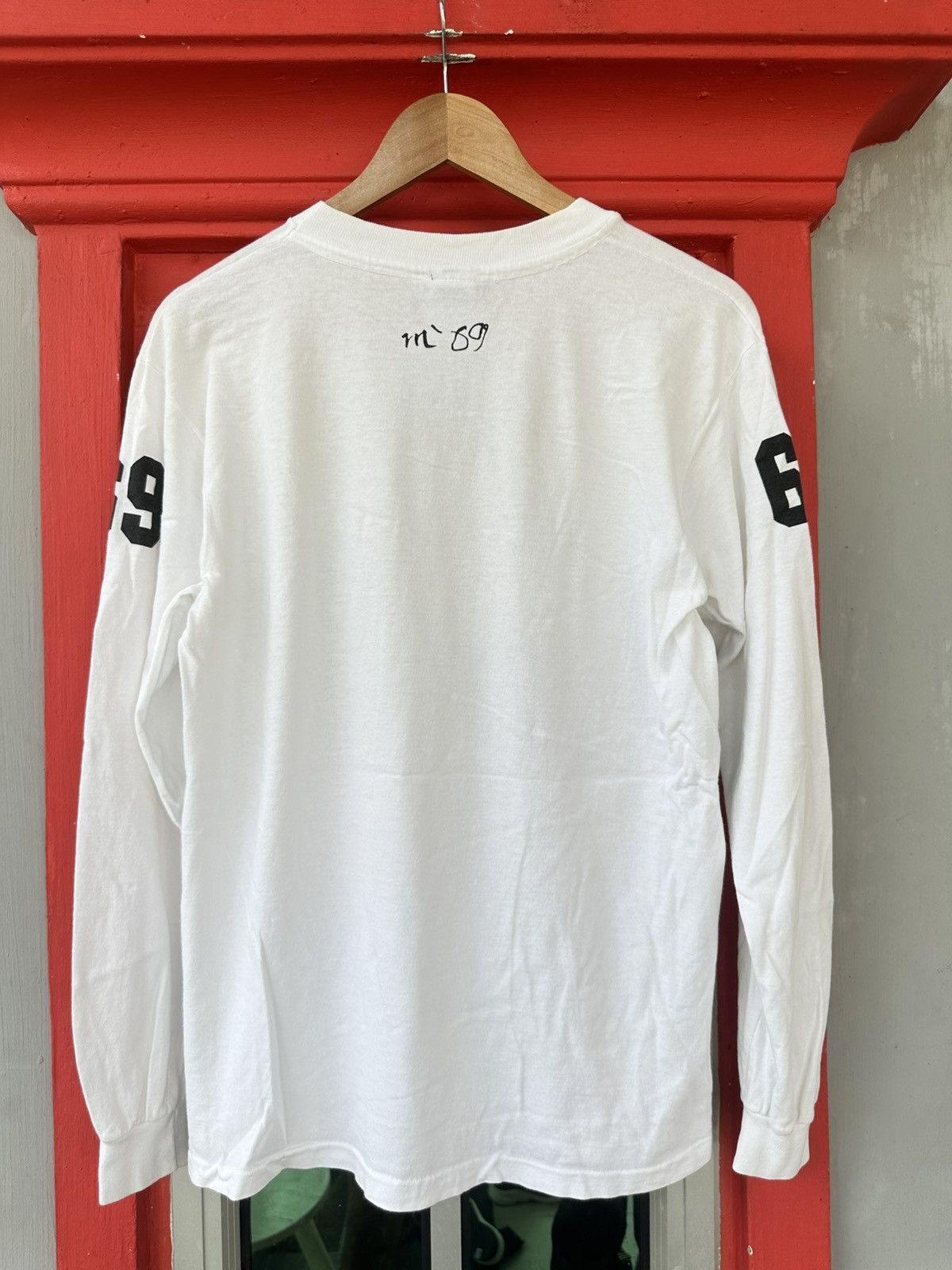 Japanese Brand Vintage 90s Oneness 69 LS Japan Band Tee Size US L / EU 52-54 / 3 - 2 Thumbnail