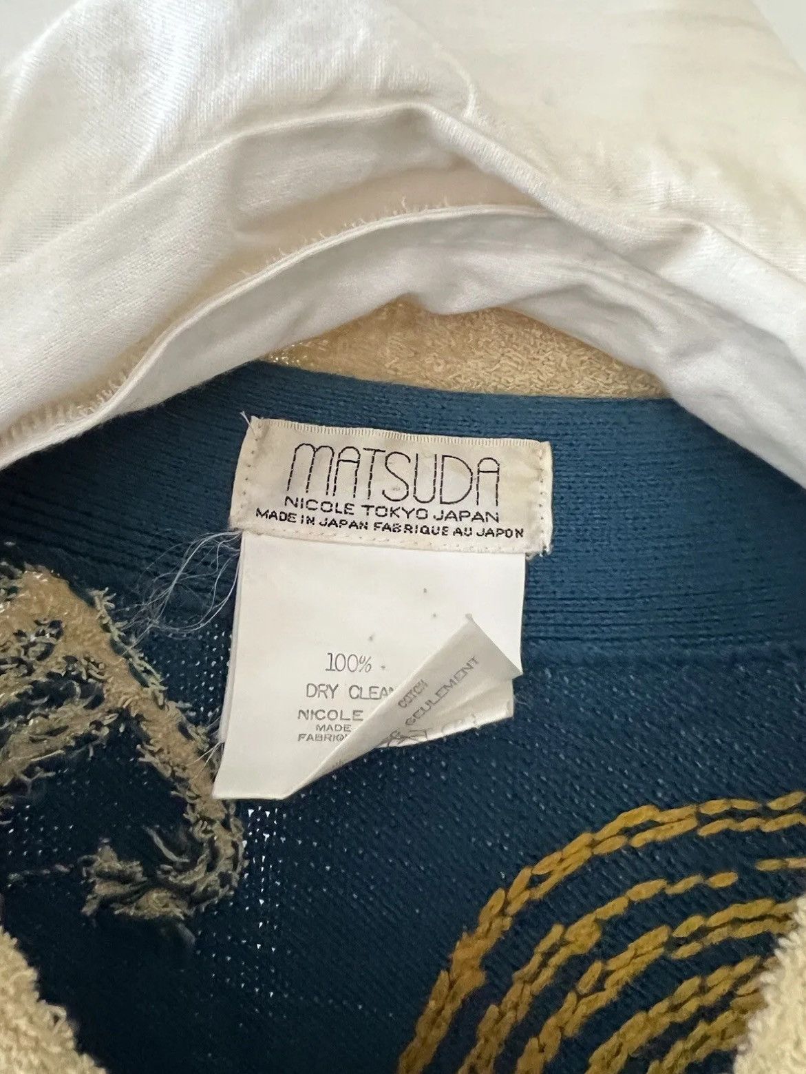 Japanese Brand × Kapital × Matsuda Matsuda Nicole Embroidered Cardigan Sz.Lg Size US L / EU 52-54 / 3 - 5 Thumbnail