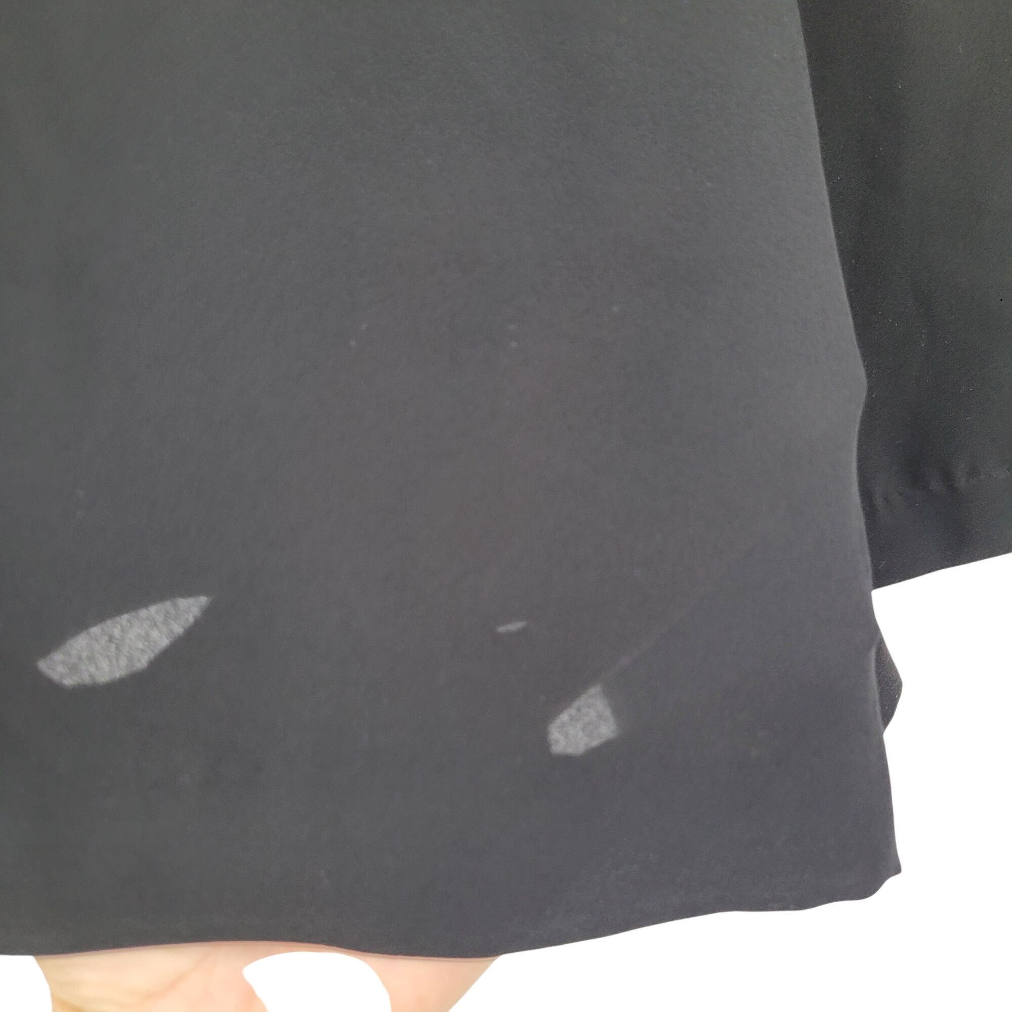 Other BCBGMAXAZRIA Black High-Waisted Shorts L Sheer Lightweight P Size 33" - 5 Thumbnail