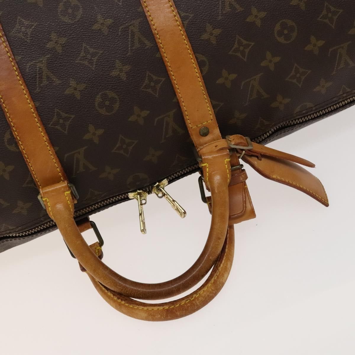Louis Vuitton LOUIS VUITTON Monogram Keepall Bandouliere 50 Boston Bag Size ONE SIZE - 7 Thumbnail