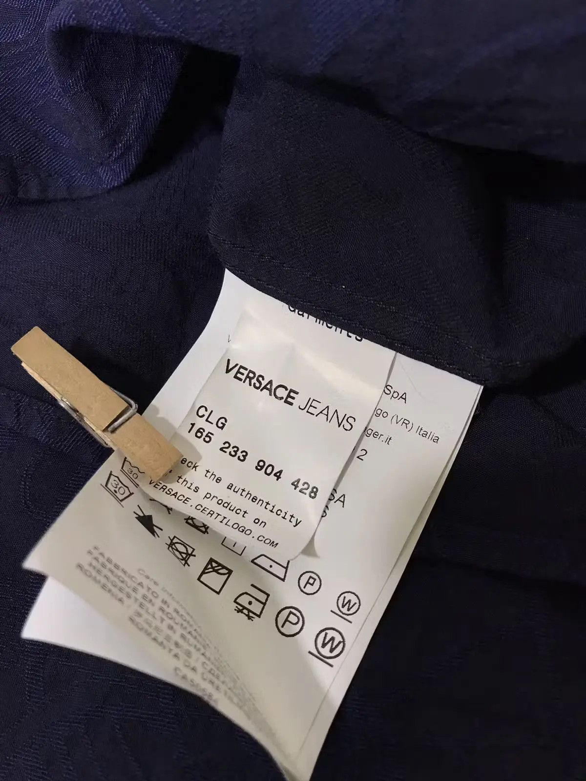 Designer × Versace Jeans Couture Versace Jeans luxury men’s shirt Size US S / EU 44-46 / 1 - 6 Thumbnail