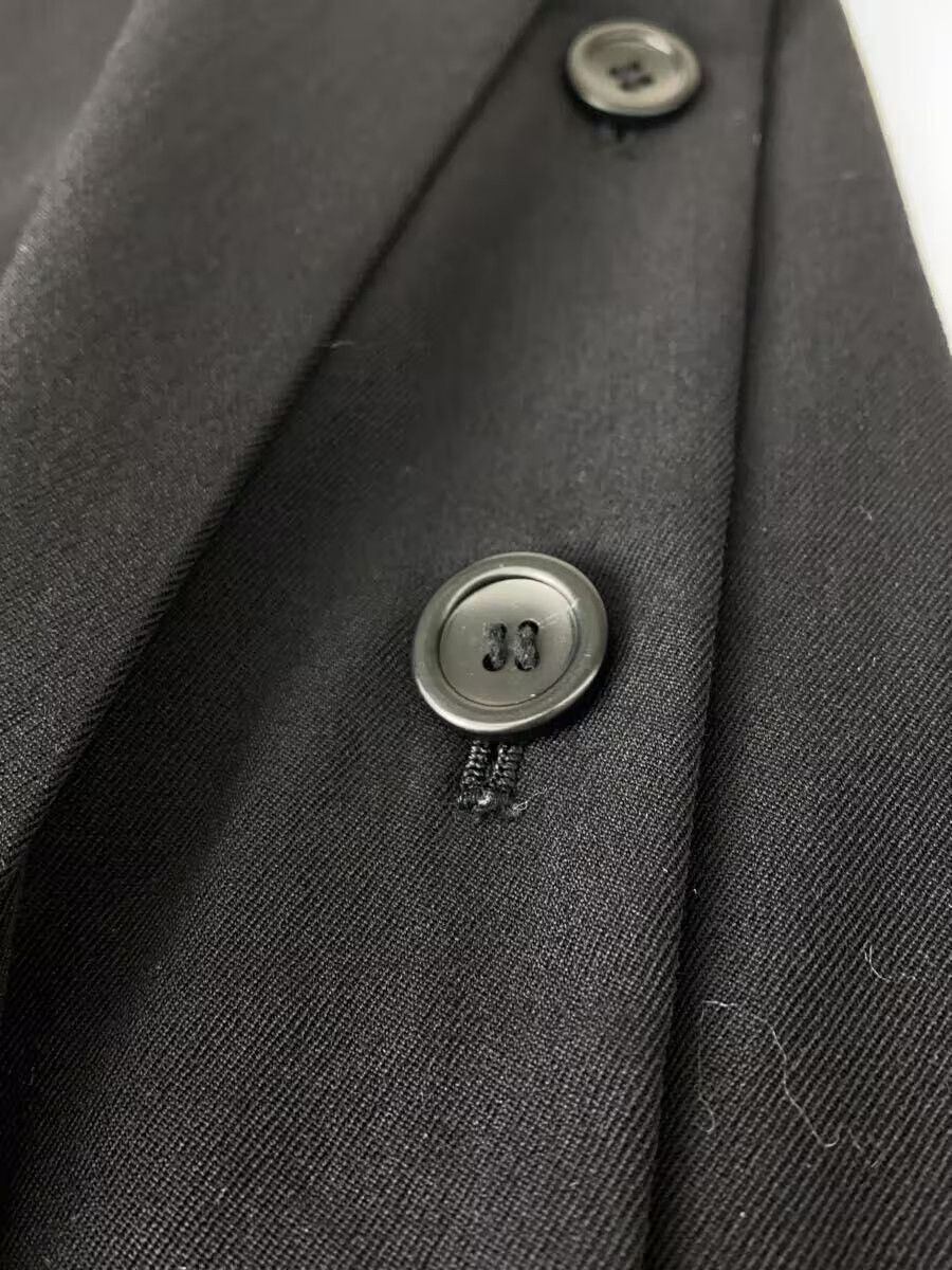 Y's × Yohji Yamamoto 1980s Side Button Wool Skirt Size 25" / US 0 / IT 36 - 4 Thumbnail
