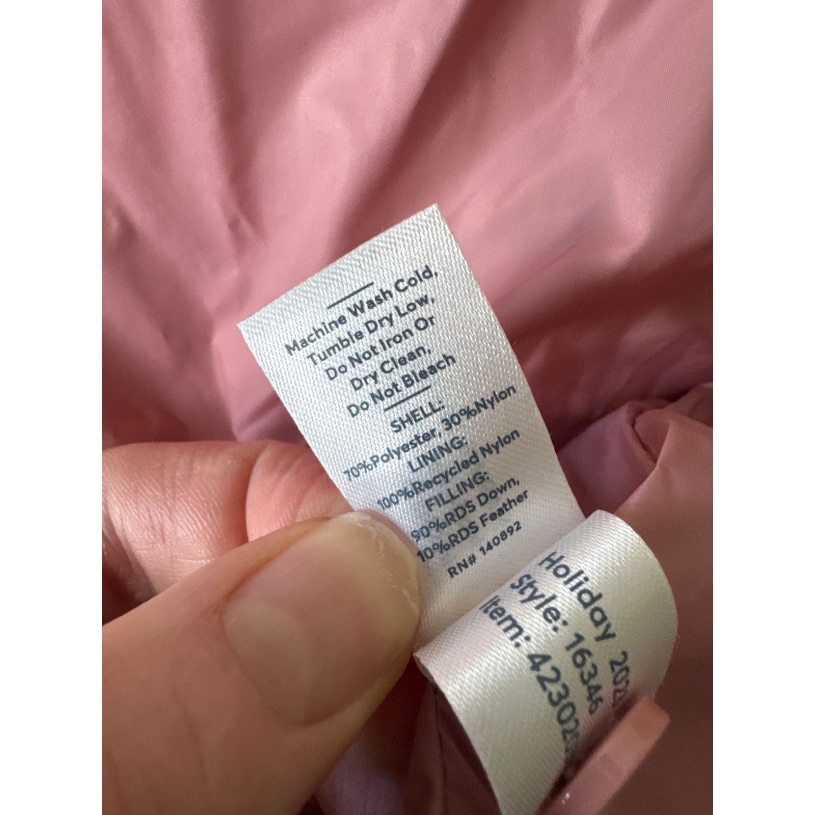 Marine Layer MARINE LAYER Quilted Puffer Snap Front Coat MED Style 16346 Size M / US 6-8 / IT 42-44 - 6 Thumbnail