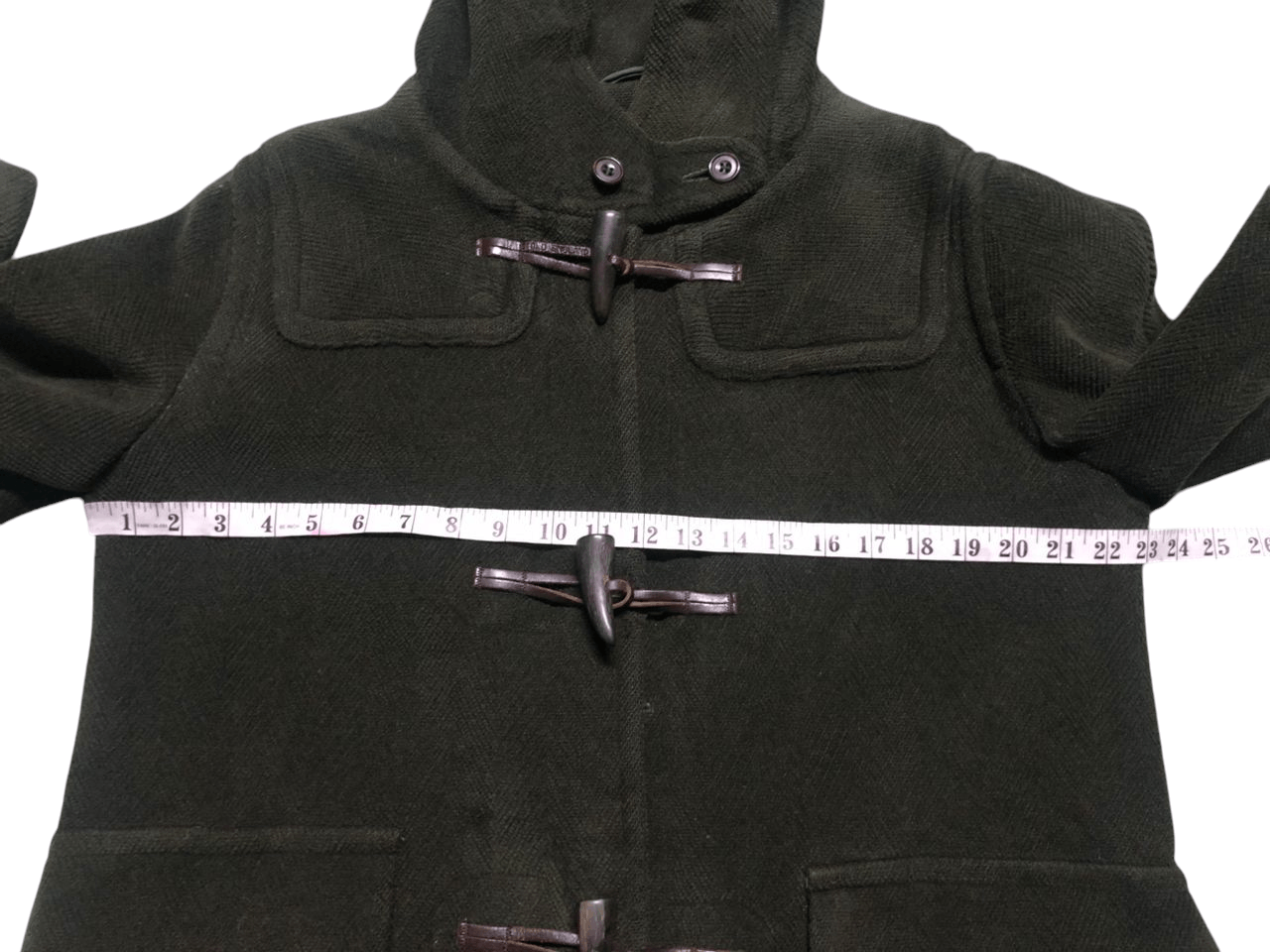 Designer × Gloverall × Vintage Vintage Old England Gloverall Duffle Coat Hoodie England Size US M / EU 48-50 / 2 - 20 Thumbnail