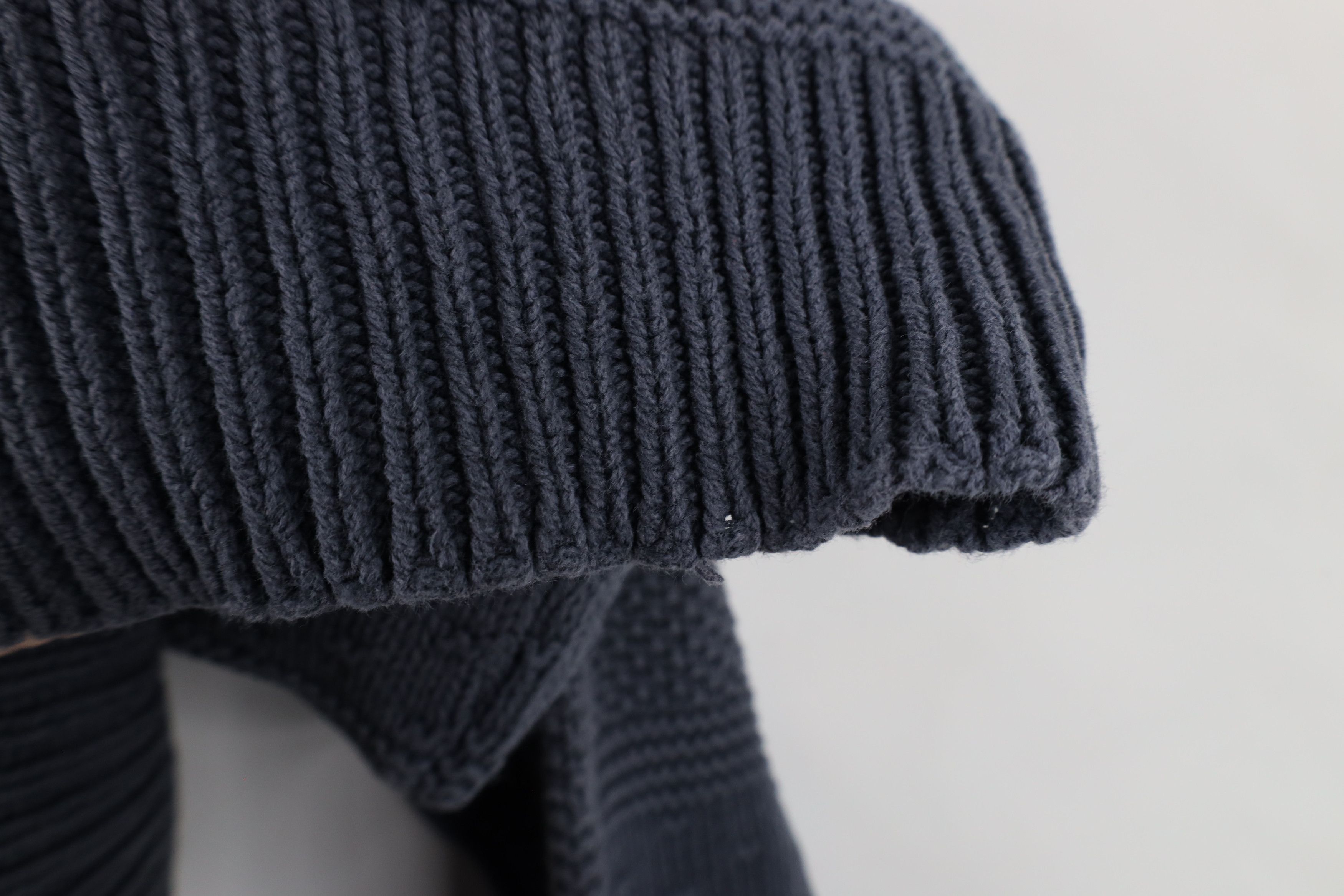 Vintage Vintage 90s Streetewar Ribbed Knit Turtleneck Sweater USA Size L / US 10 / IT 46 - 6 Thumbnail