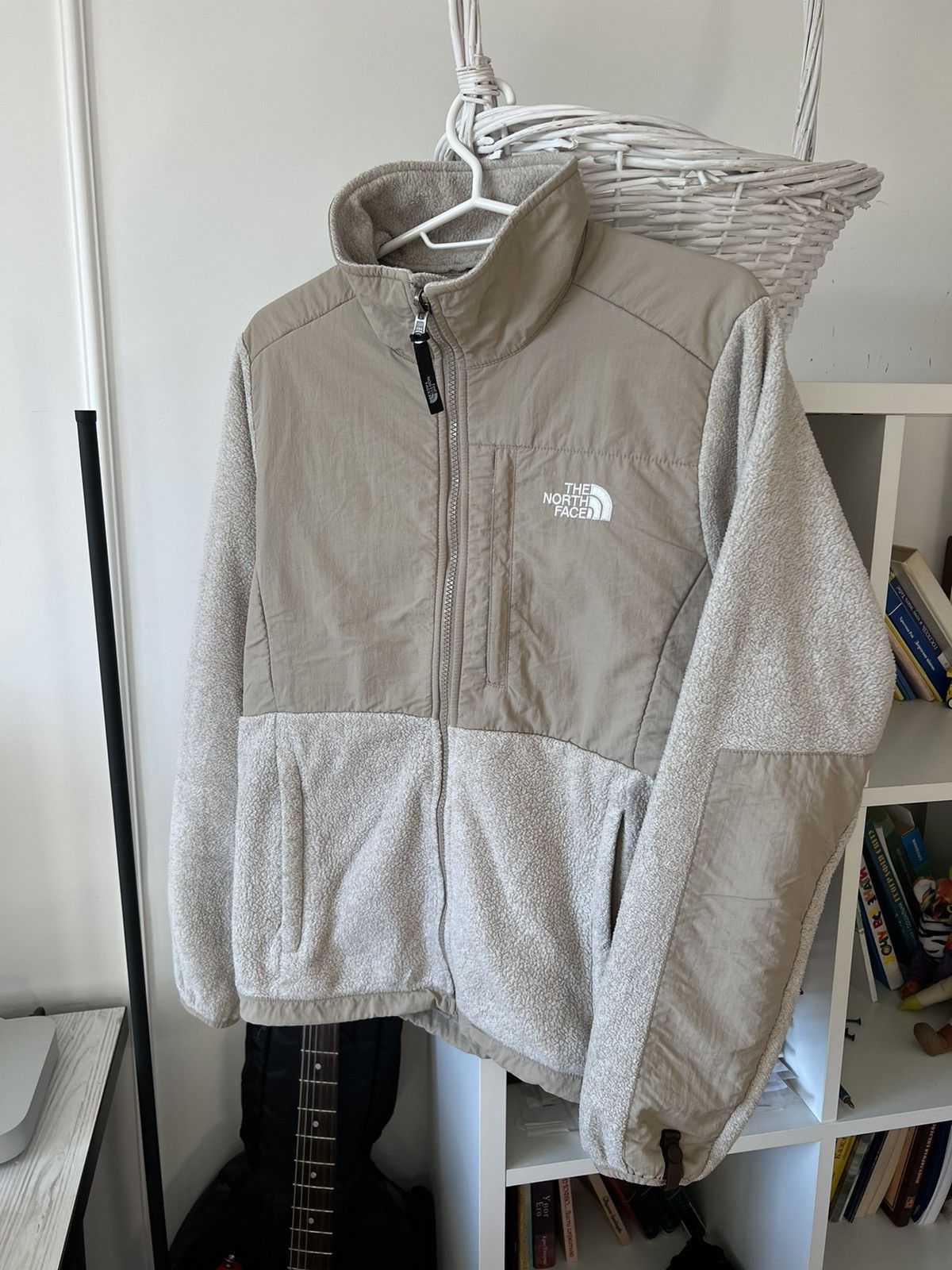 The North Face × Vintage The North Face Denali zip up Beige Fleece Y2K Size M / US 6-8 / IT 42-44 - 1 Thumbnail