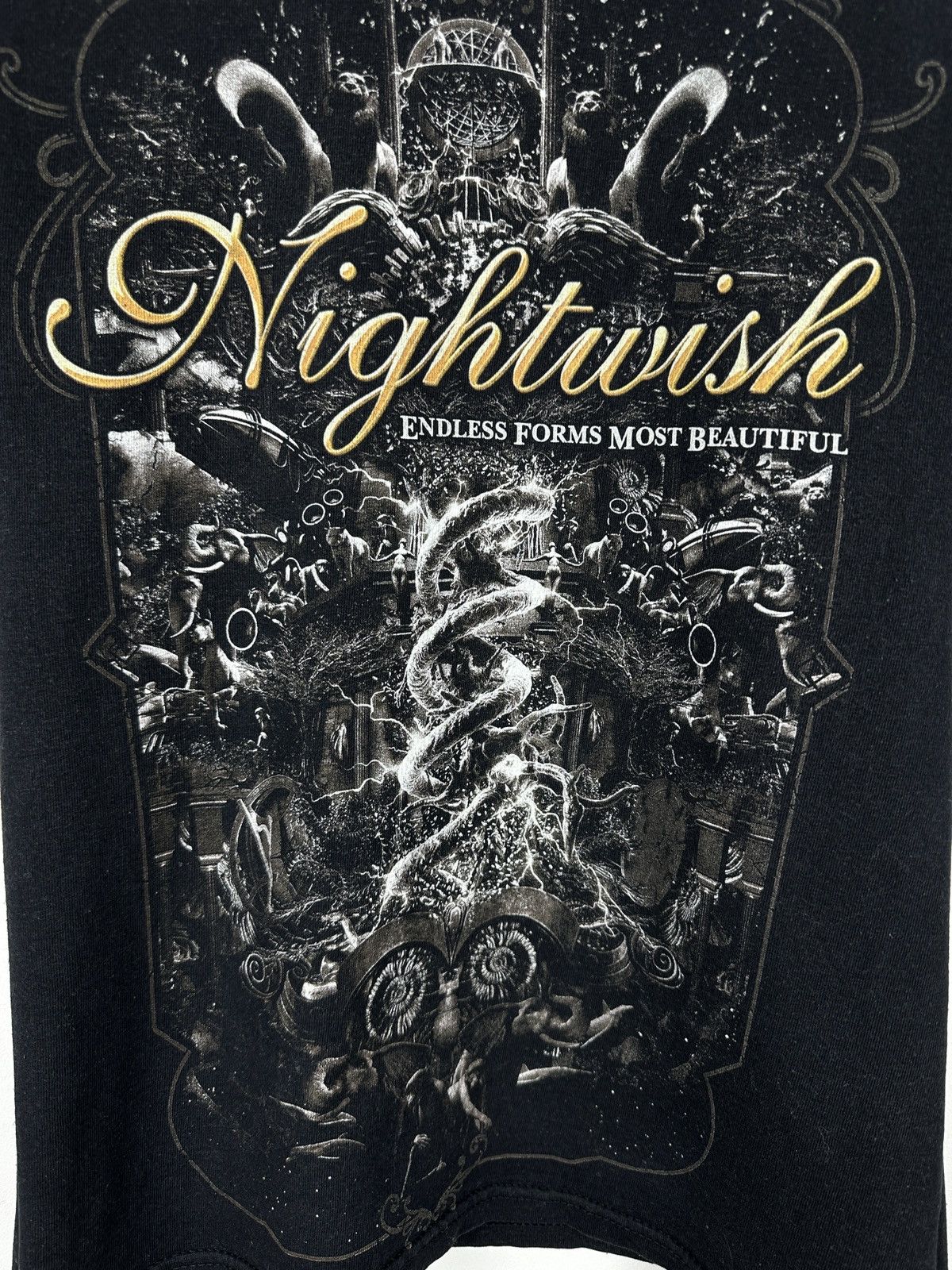 Band Tees Nightwish Endless Form Metal Rock Band Graphic T Shirt Tee Size US S / EU 44-46 / 1 - 3 Thumbnail