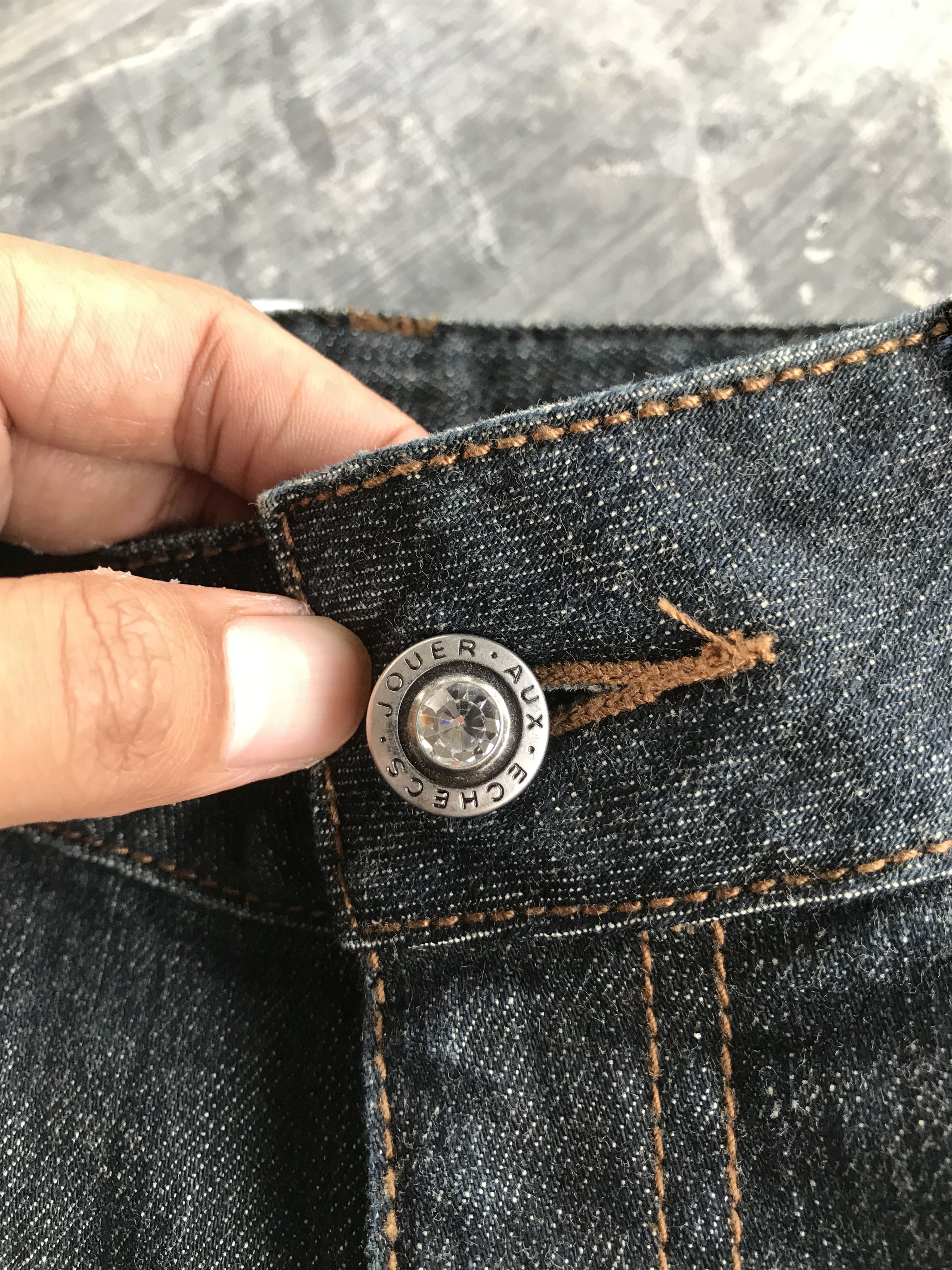 Other Jouer Aux Echecs Flare Denim Pants Size 27" / US 4 / IT 40 - 4 Thumbnail