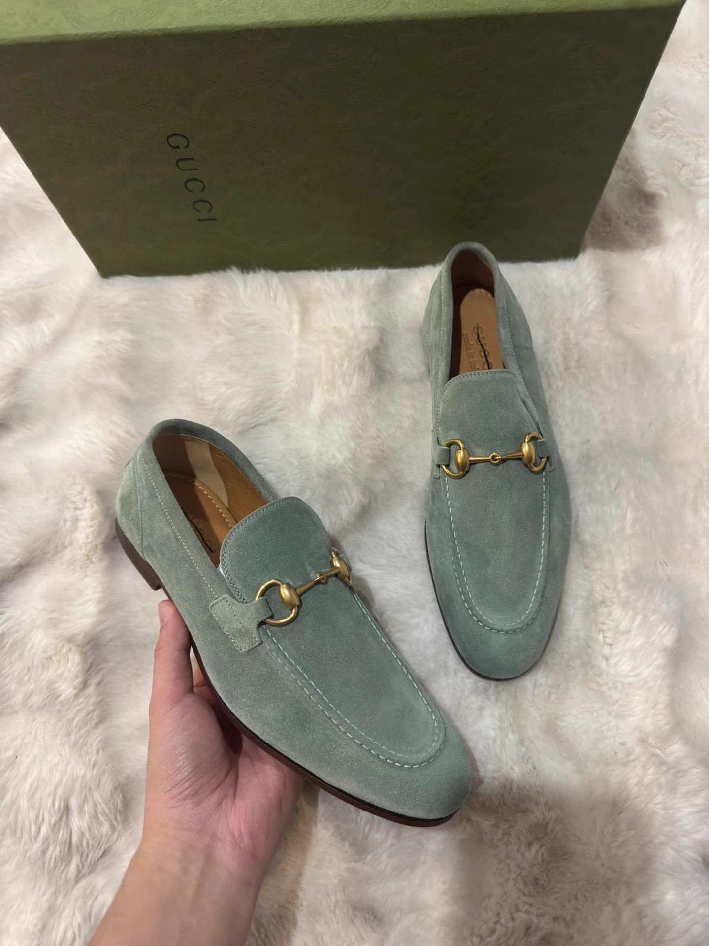 Gucci Gucci Suede Horsebit Loafer 40/6 Brand New Size US 6 / EU 39 - 2 Thumbnail
