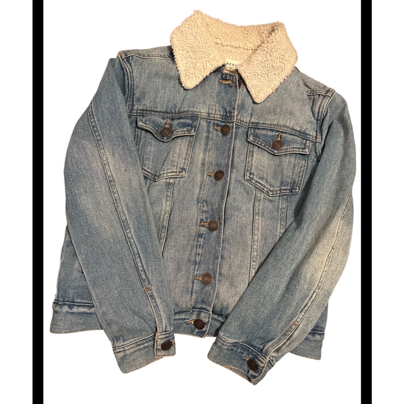 Pacsun Womens Pacsun Blue Denim Jacket Size Small Size S / US 4 / IT 40 - 2 Thumbnail