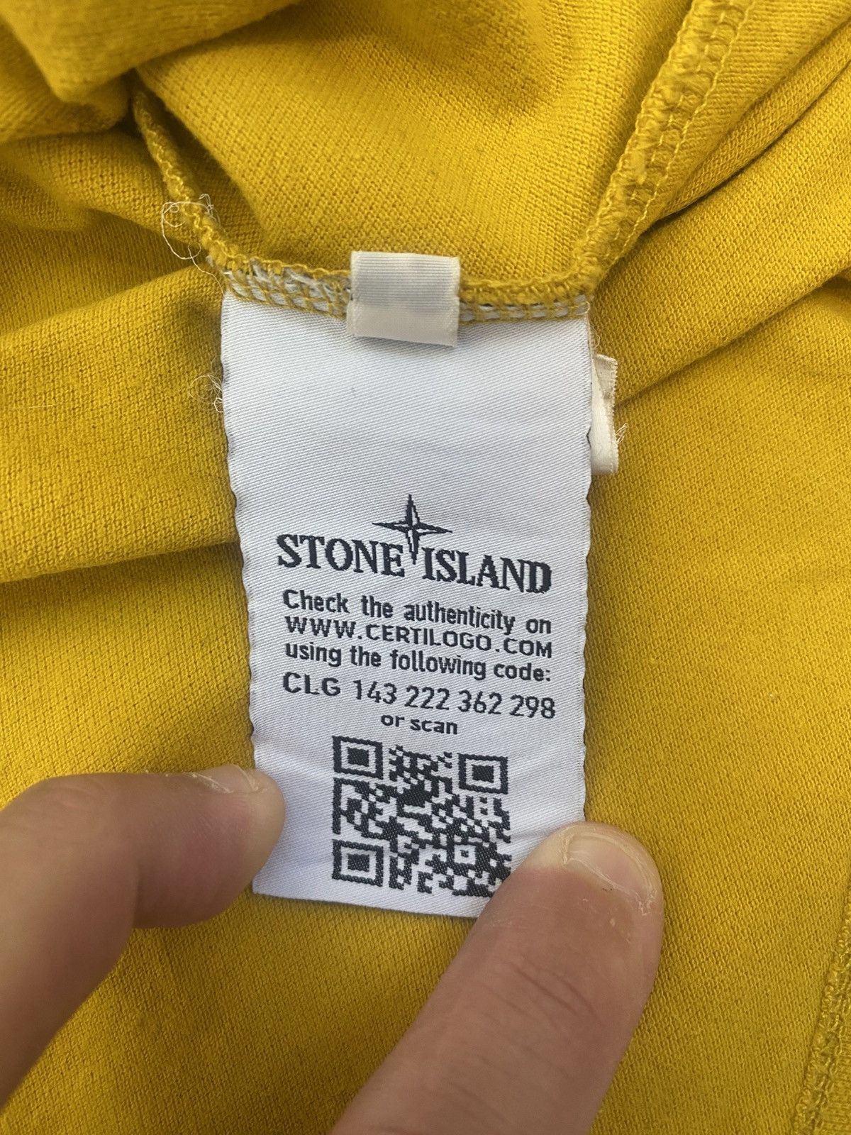 Stone Island Stone Island Polo Mens Yellow Size S Size US S / EU 44-46 / 1 - 4 Thumbnail