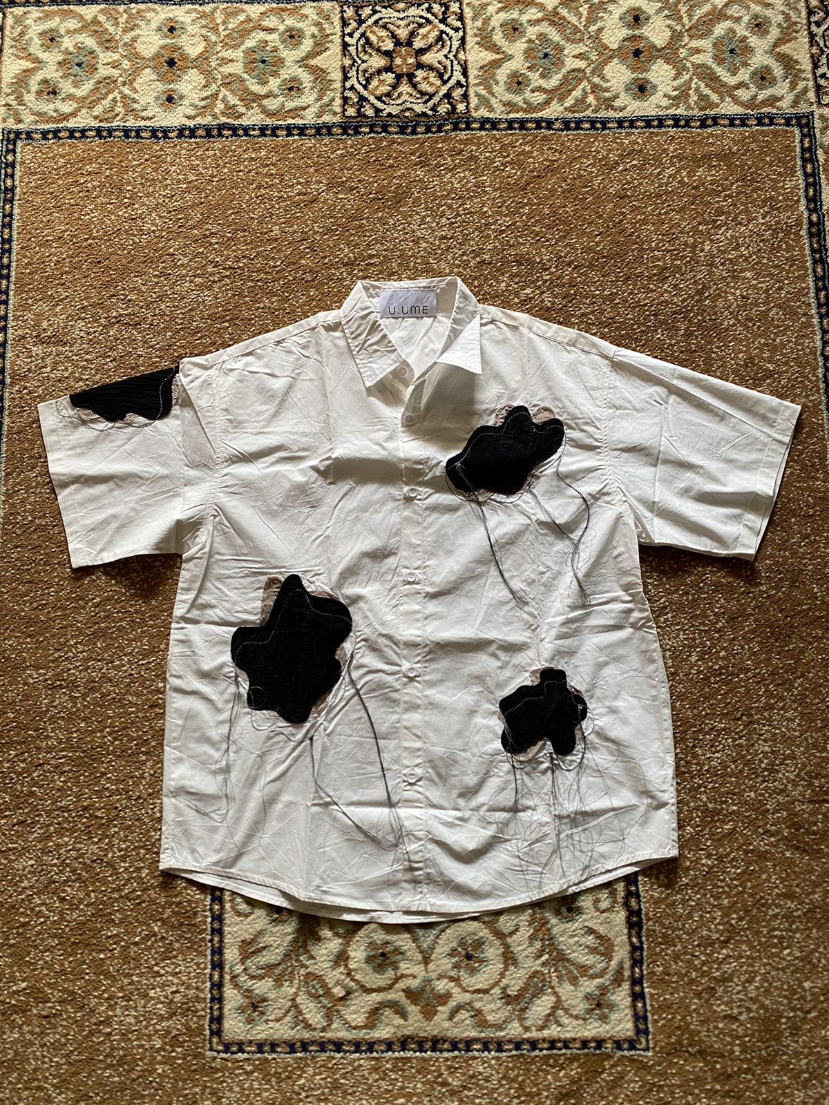 Japanese Brand UME Shirt Like To Comme des Garcons Size US M / EU 48-50 / 2 - 1 Thumbnail