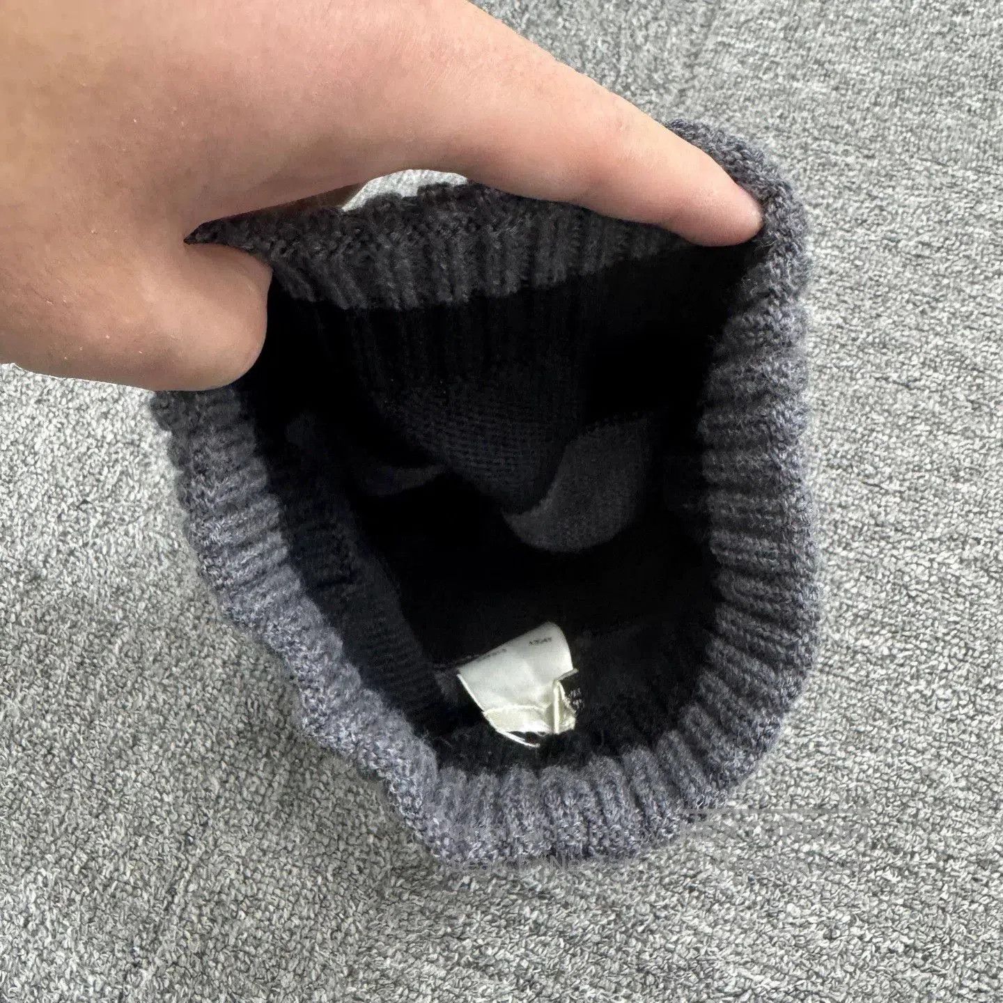 Saint Laurent Paris slp black gray wool hat. Size ONE SIZE - 7 Thumbnail